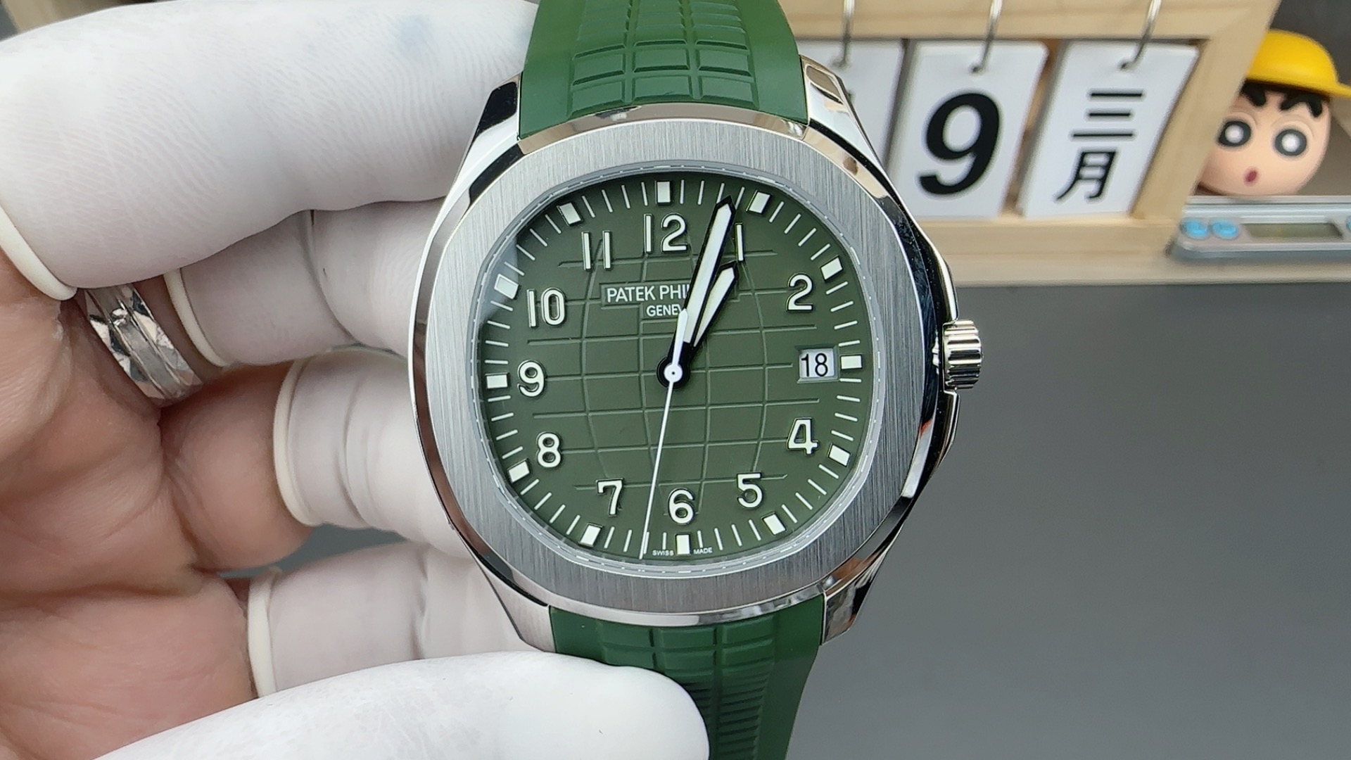 NO:754967,3K grenade/avocado/42mm watch diameter/324 all-in-one machine,198609093K 手雷/牛油果/42mm 表径/324 一体机,,Watch