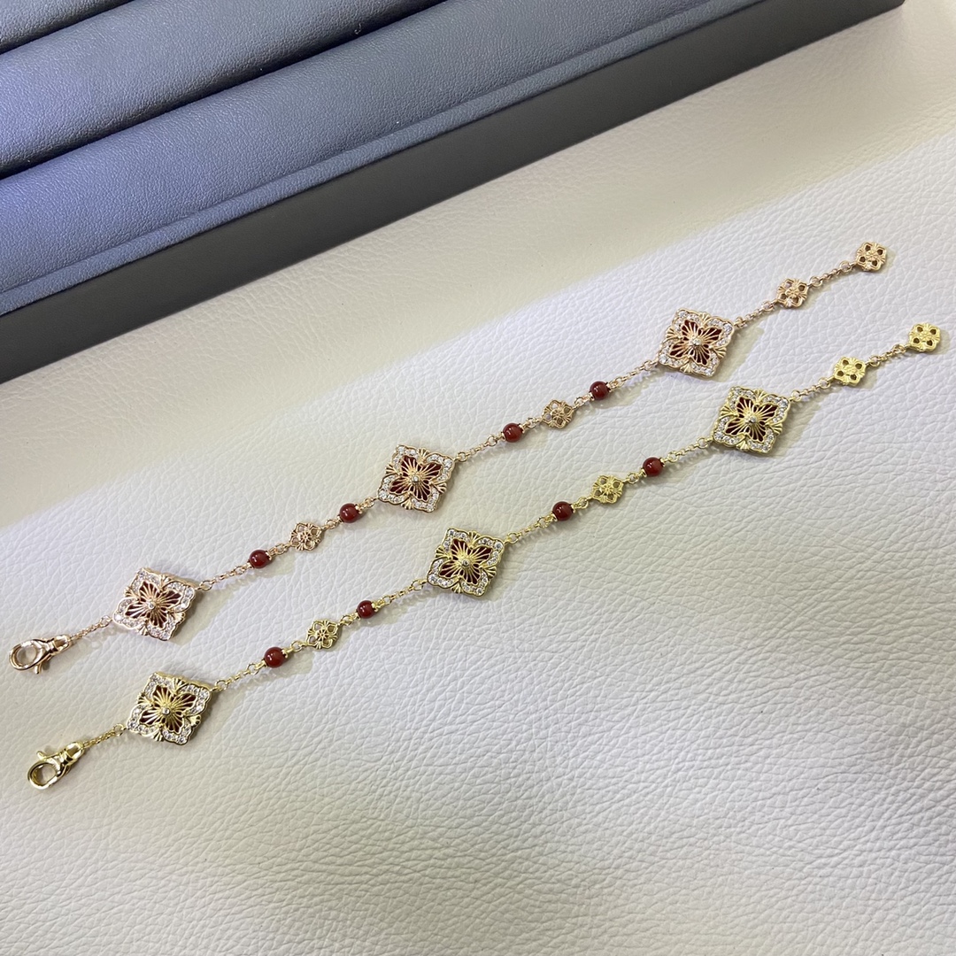 NO:723098,Buccellati bracelet new three-flower bracelet, Buccellati, bracelet19860909布契拉提手链 新品三花手链,布契拉,bracelet,Jewelry