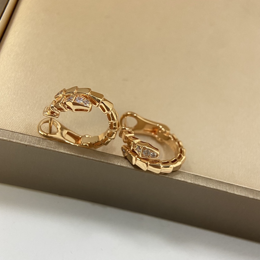¥118 宝格丽耳拍 新品头尾钻蛇耳拍 