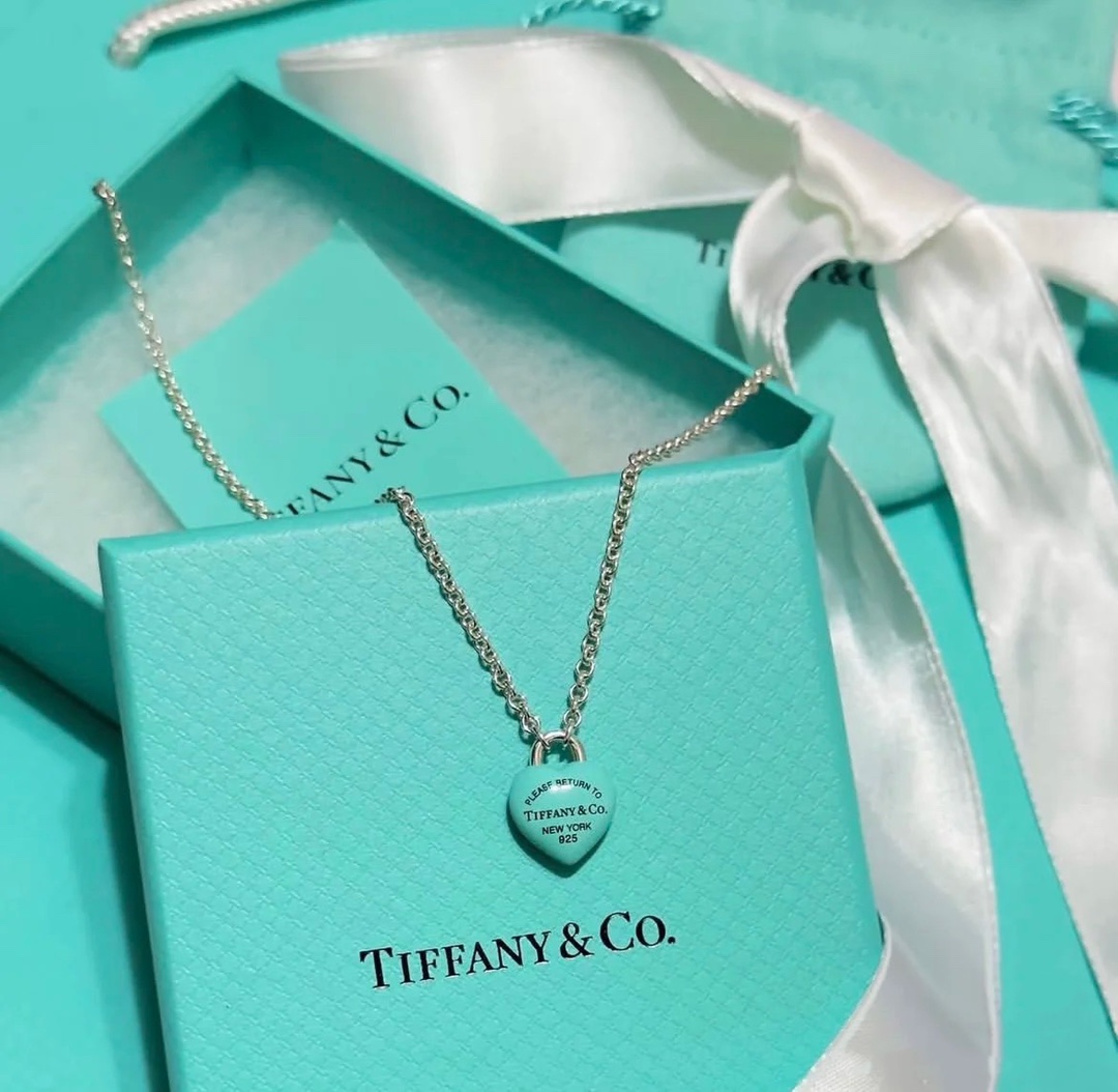 👑蒂芙尼项链 新品珐琅爱心项链 Tiffany以爱与美、罗曼蒂克与梦想为题