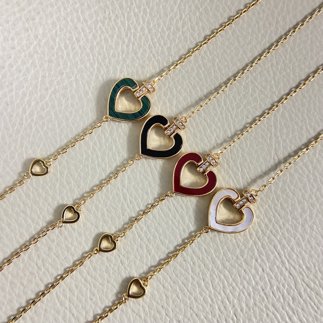 NO:766969,Frederic bracelet new mother-of-pearl hollow love bracelet, Ferreid bracelet, bracelet19860909费雷德手链 新品贝母镂空爱心手链,费雷手链,bracelet,Jewelry