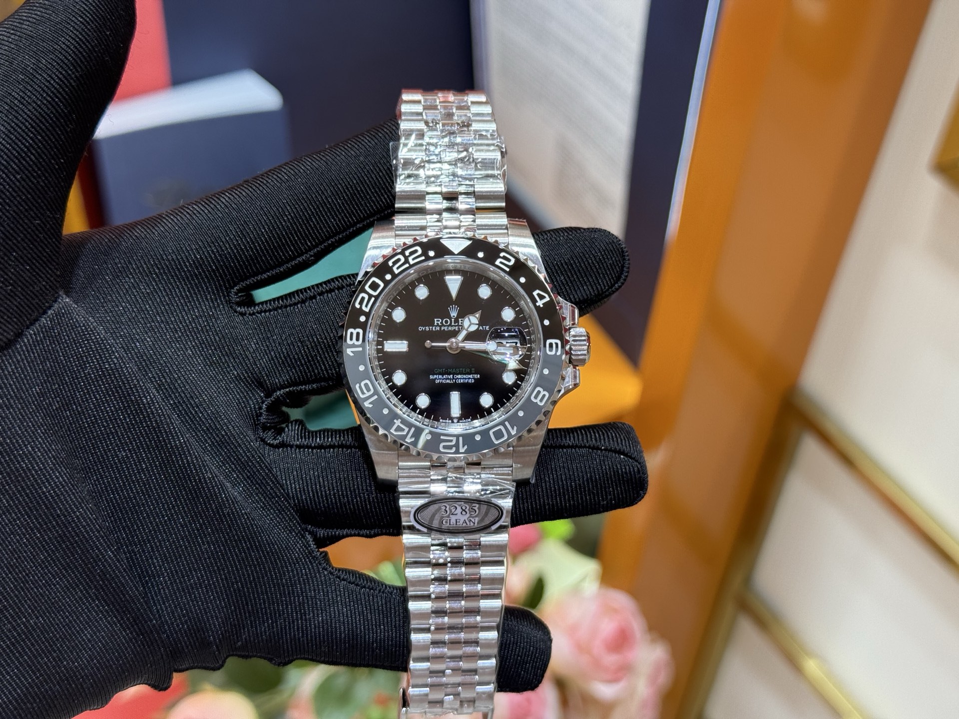 NO:392350,Clean egg circle, worthy of being the Rolex egg circle GMT, so cool, the new GMT 'egg circle', the same as the King of Football Federer Master 126710GRNR Machinery 904L stainless steel material picture, accurate details, rolex19860909Clean皮蛋圈 不愧是劳力士皮蛋圈GMT 太酷了吧 新款GMT“皮蛋圈” 球王费德勒同款 Master 126710GRNR 机械 904L精钢材质 图 认准细节图,,rolex,Watch
