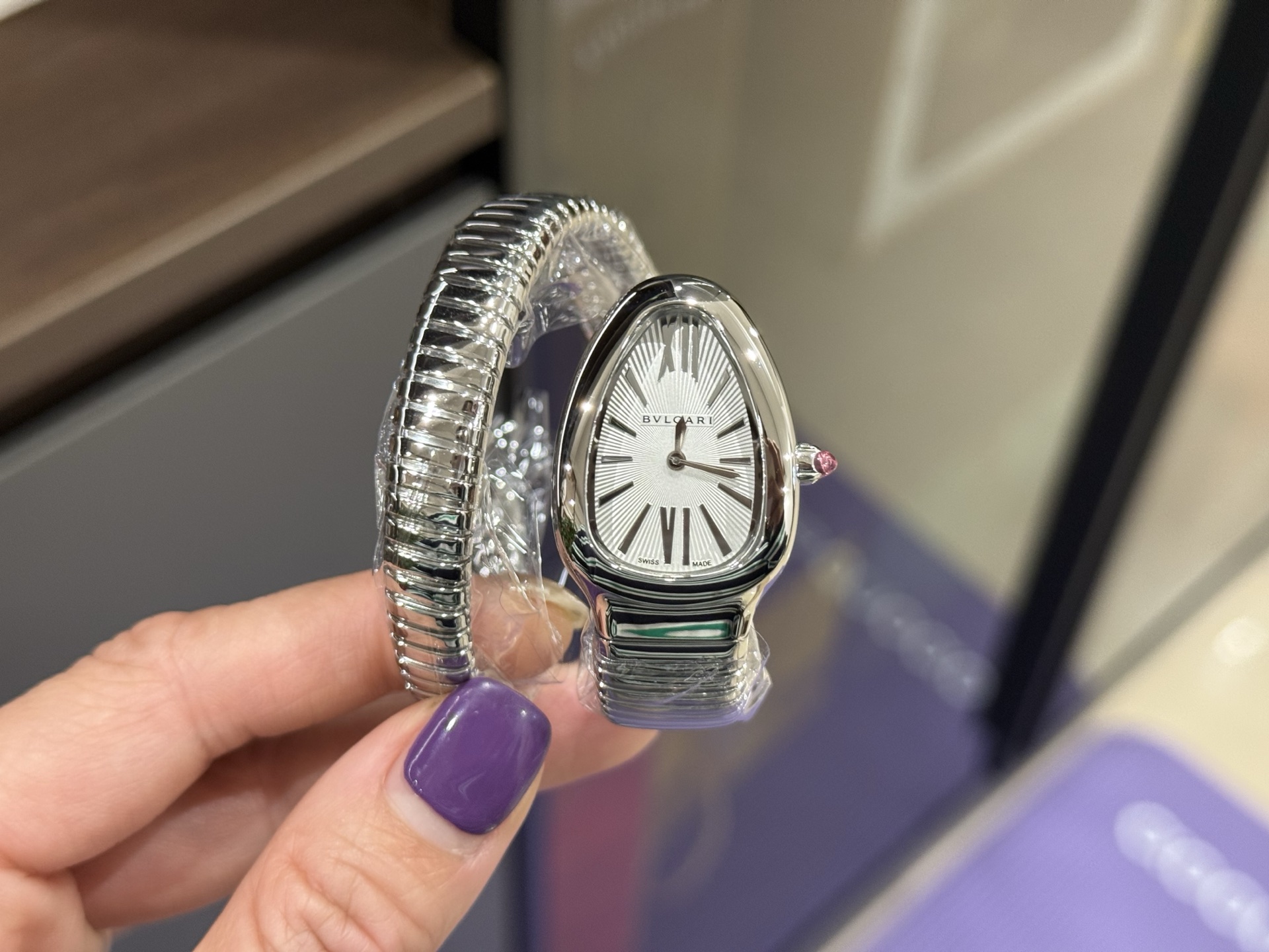 NO:385019,Bulgari Snake Watch, Bvlgari19860909宝格丽灵蛇腕表,,bvlgari,Watch