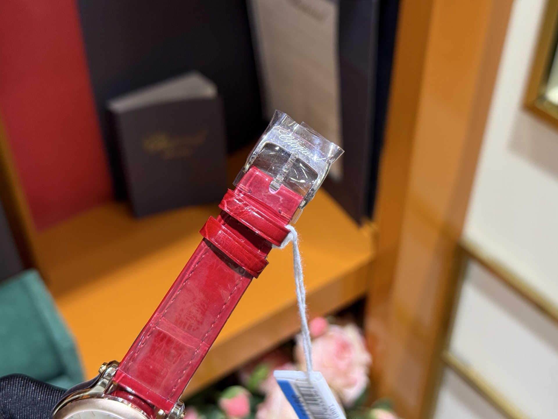 쇼파드 해피 다이아몬드 여성 시계 45084 이미지 6