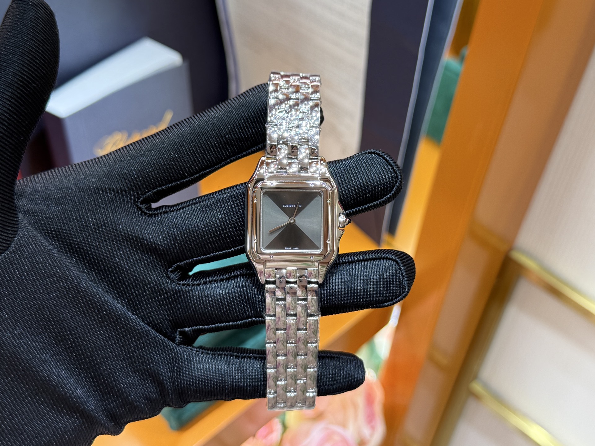 NO:946752,Cartier Little Cheetah new gray plate,cartier19860909卡地亚小猎豹新款灰盘,,cartier,Watch