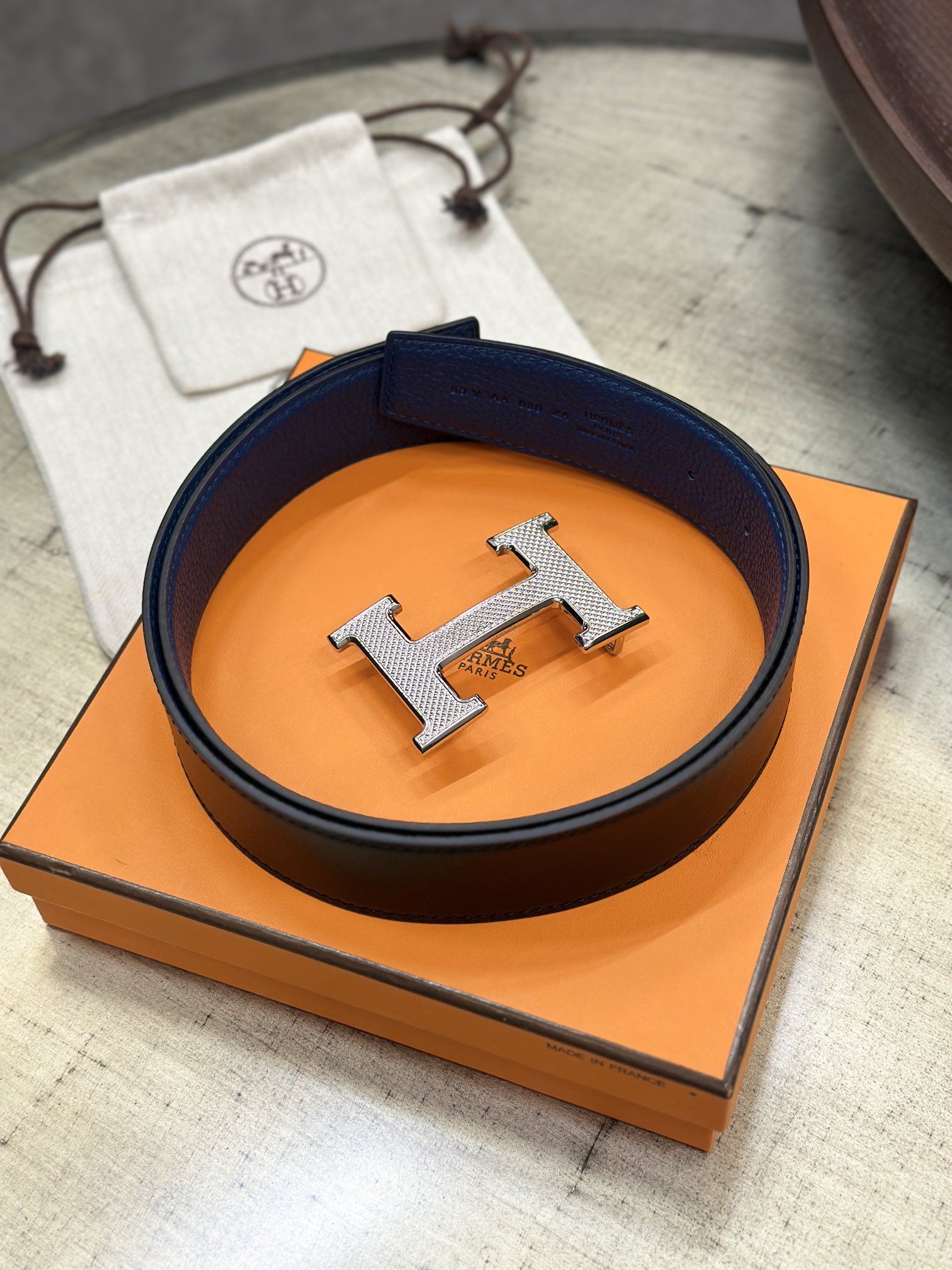 HBELTBUCKLE&REVERSIBLELEATHERSTRAMM