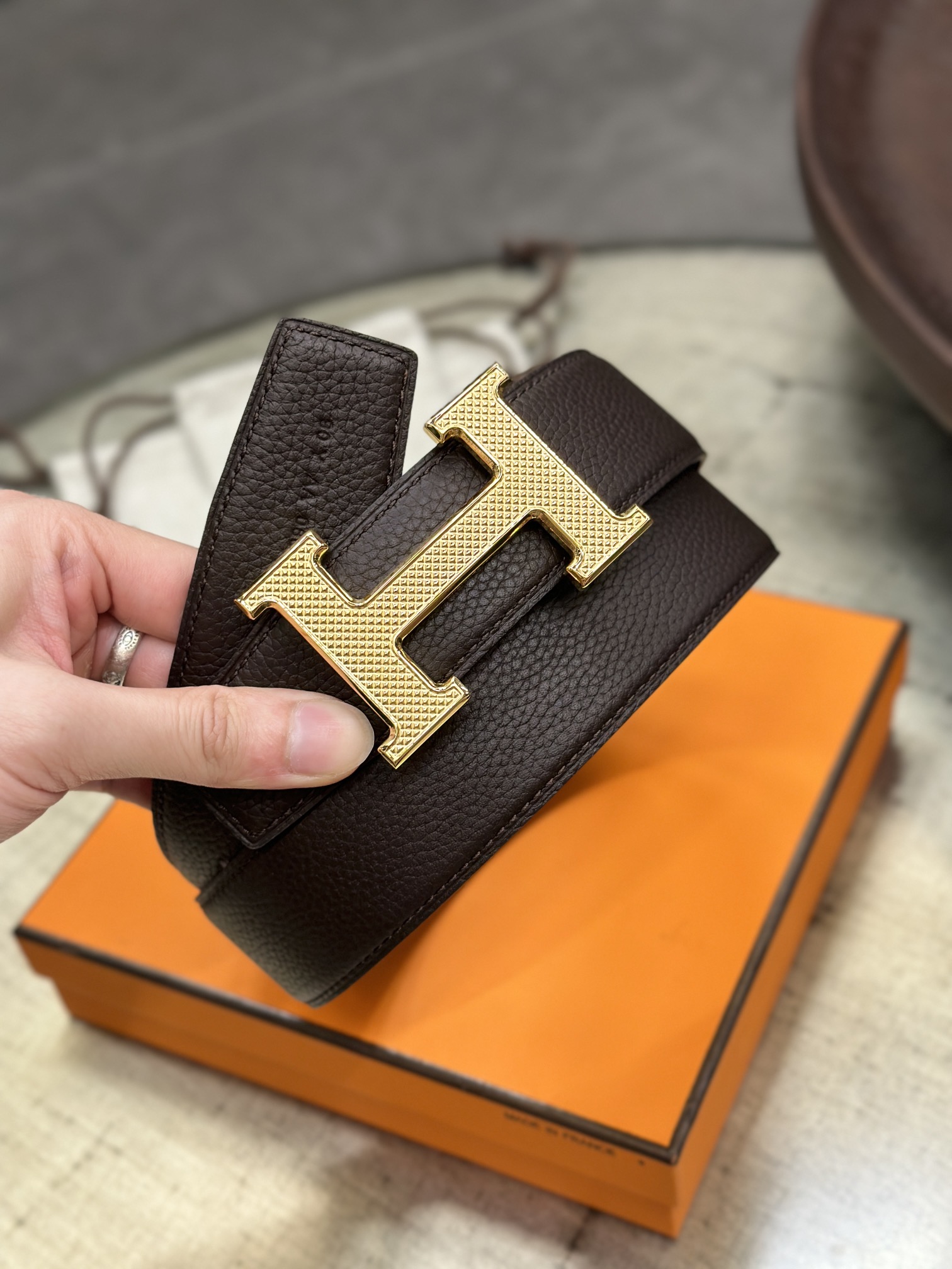 HBELTBUCKLE&REVERSIBLELEATHERSTRAMM
