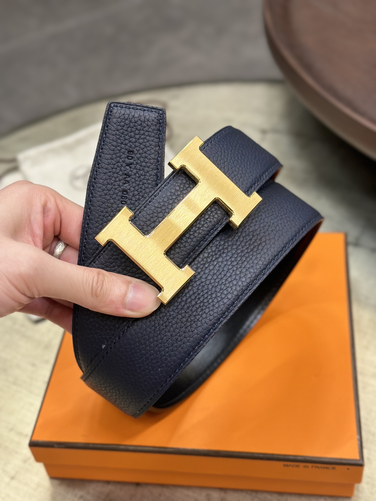 H5382BELTBUCKLE&REVERSIBLELEATHERSTRAMM