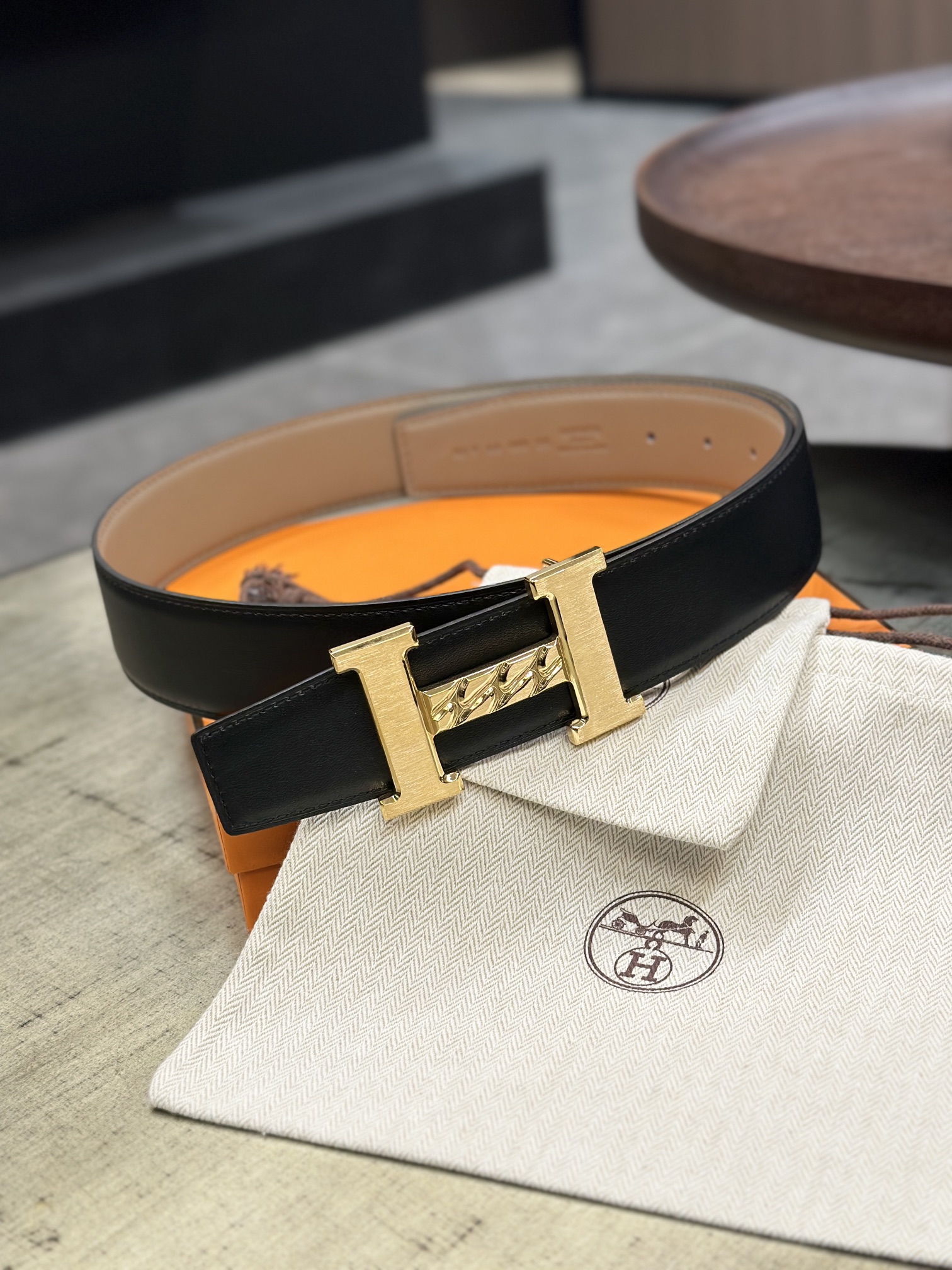 H5382BELTBUCKLE&REVERSIBLELEATHERSTRAMM