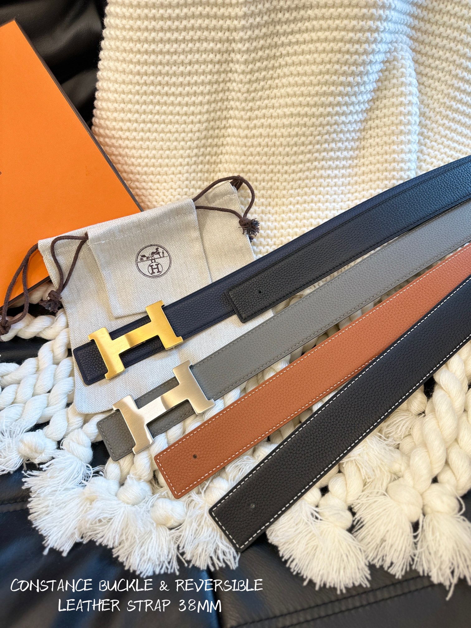 Hermès Hermes爱马仕男士精品腰带