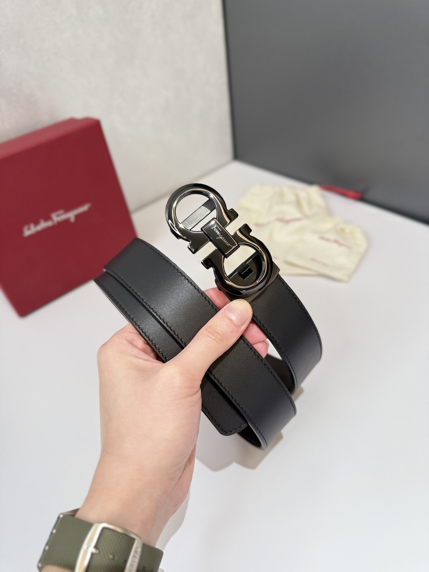 [Ferragamo Belts]Ferragamo high-quality customized cowhide products made of hi
