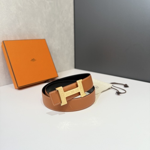 Hermes Men's Belt 38MM, Classic H Buckle, High-Quality Leather Belt 1 Hermes Men's Belt 38MM, Classic H Buckle, High-Quality Leather Belt