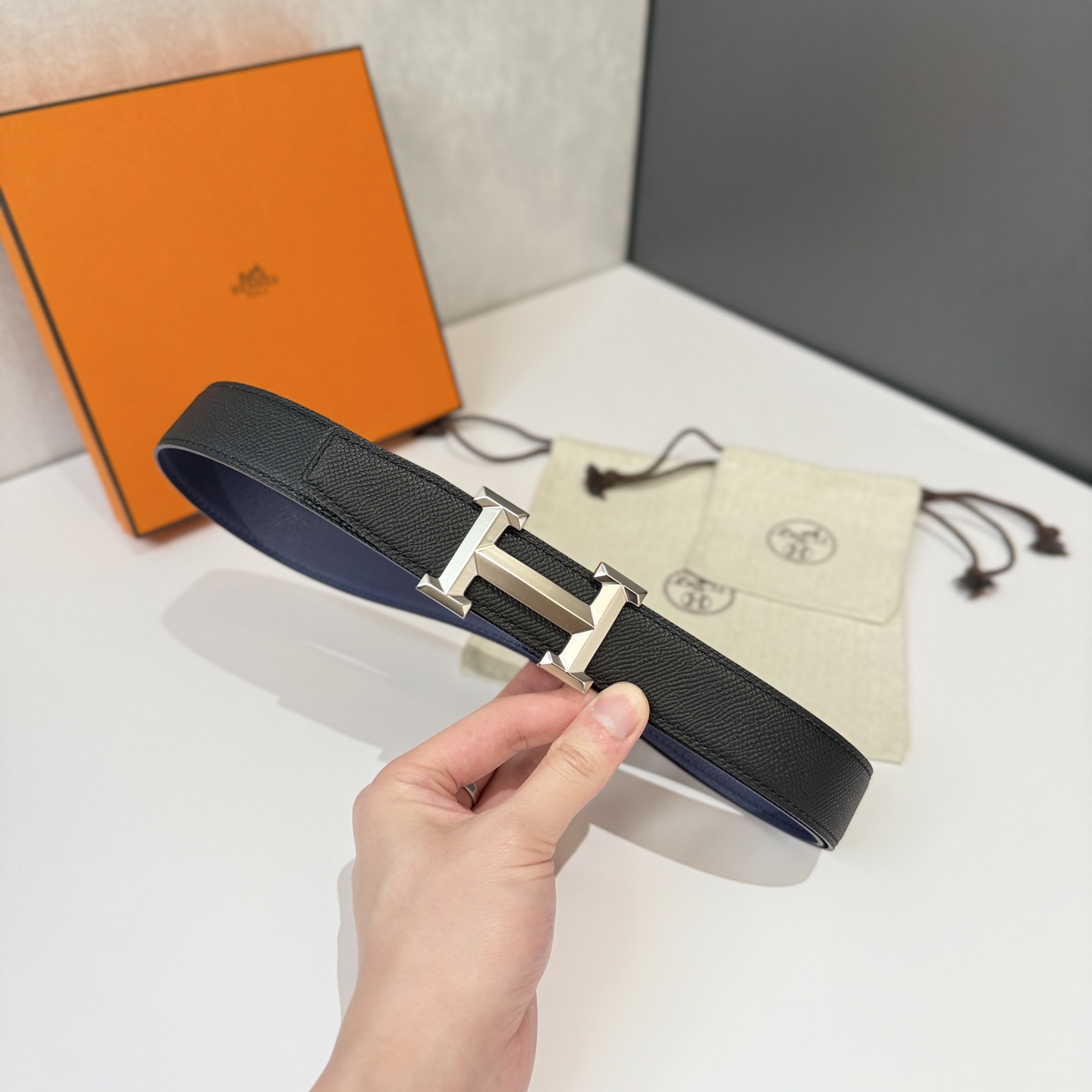Hermes Men's Belt 32MM - Iconic H Buckle, Premium Leather, Timeless Style 3 i1740977091623 2460 0 1