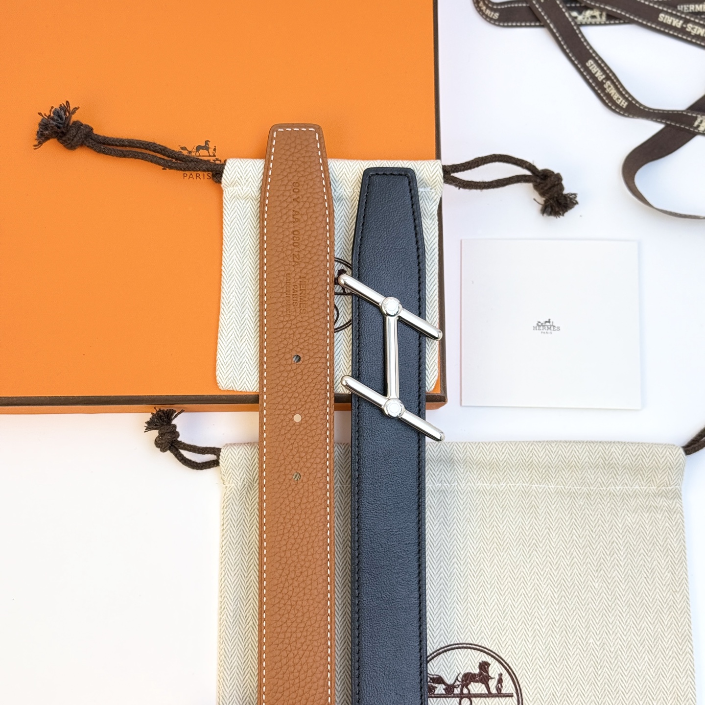 Hermes Swing Reversible Leather Belt 32mm - Iconic Style & Timeless Elegance 7 i1743042519539 6596 0 4