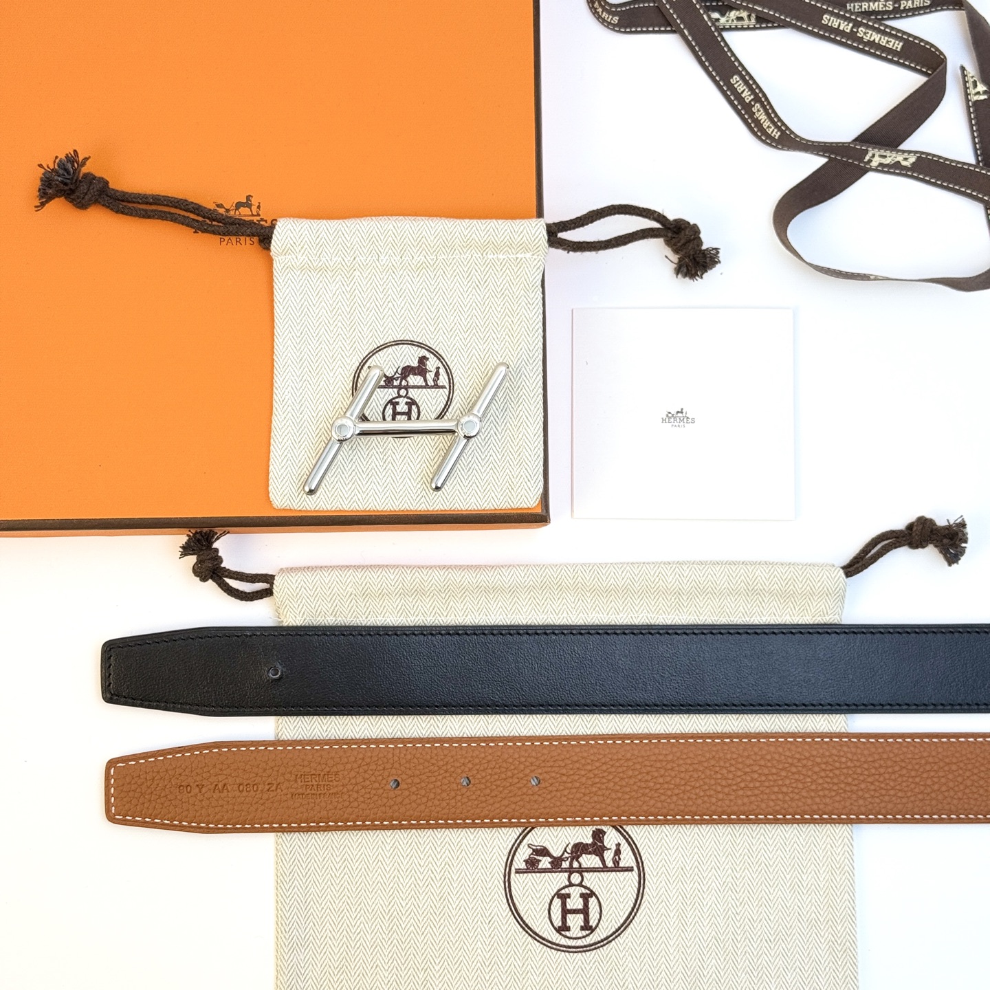 Hermes Swing Reversible Leather Belt 32mm - Iconic Style & Timeless Elegance 3 i1743042521412 5875 0 0
