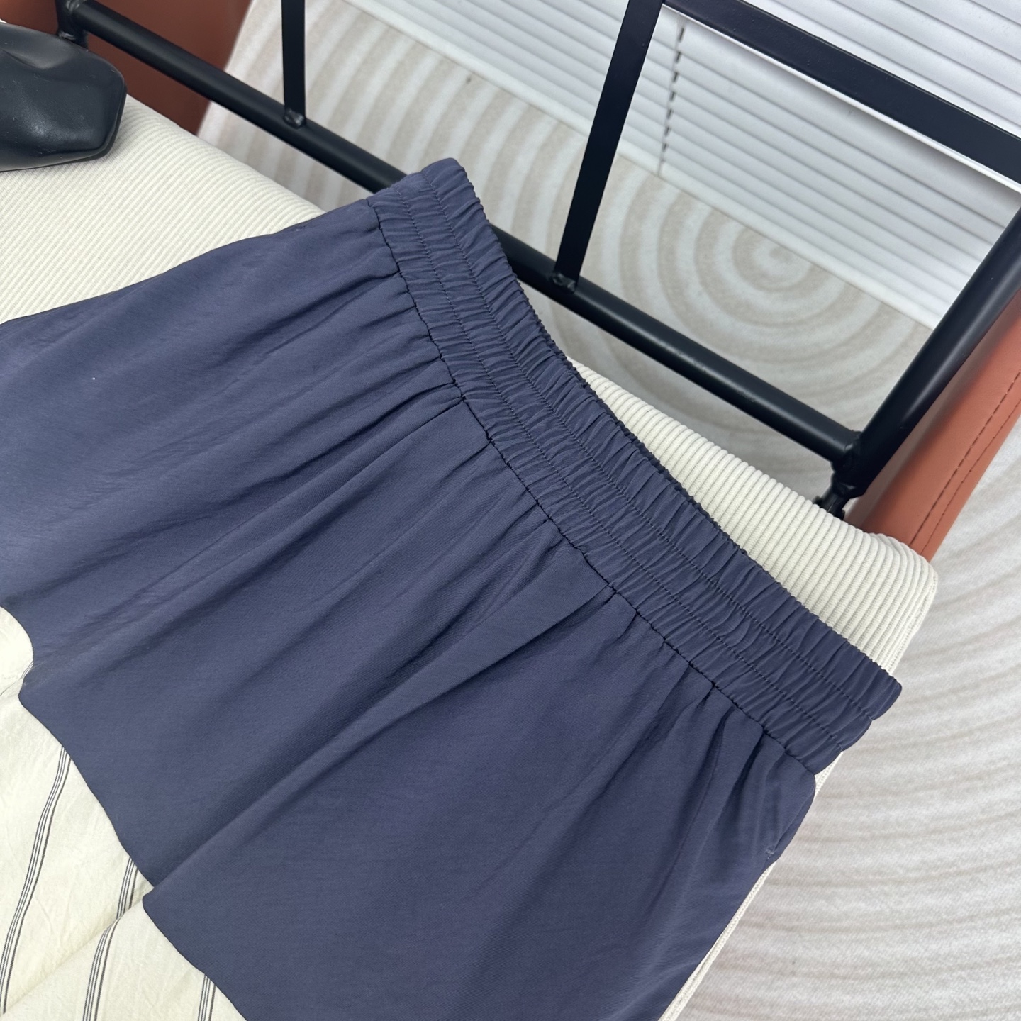 Street Style Holiday Skirt - Mixed Fabric, Elastic Waist, Slim Fit - S, M, L 3 i1744967887828 3578 0 1