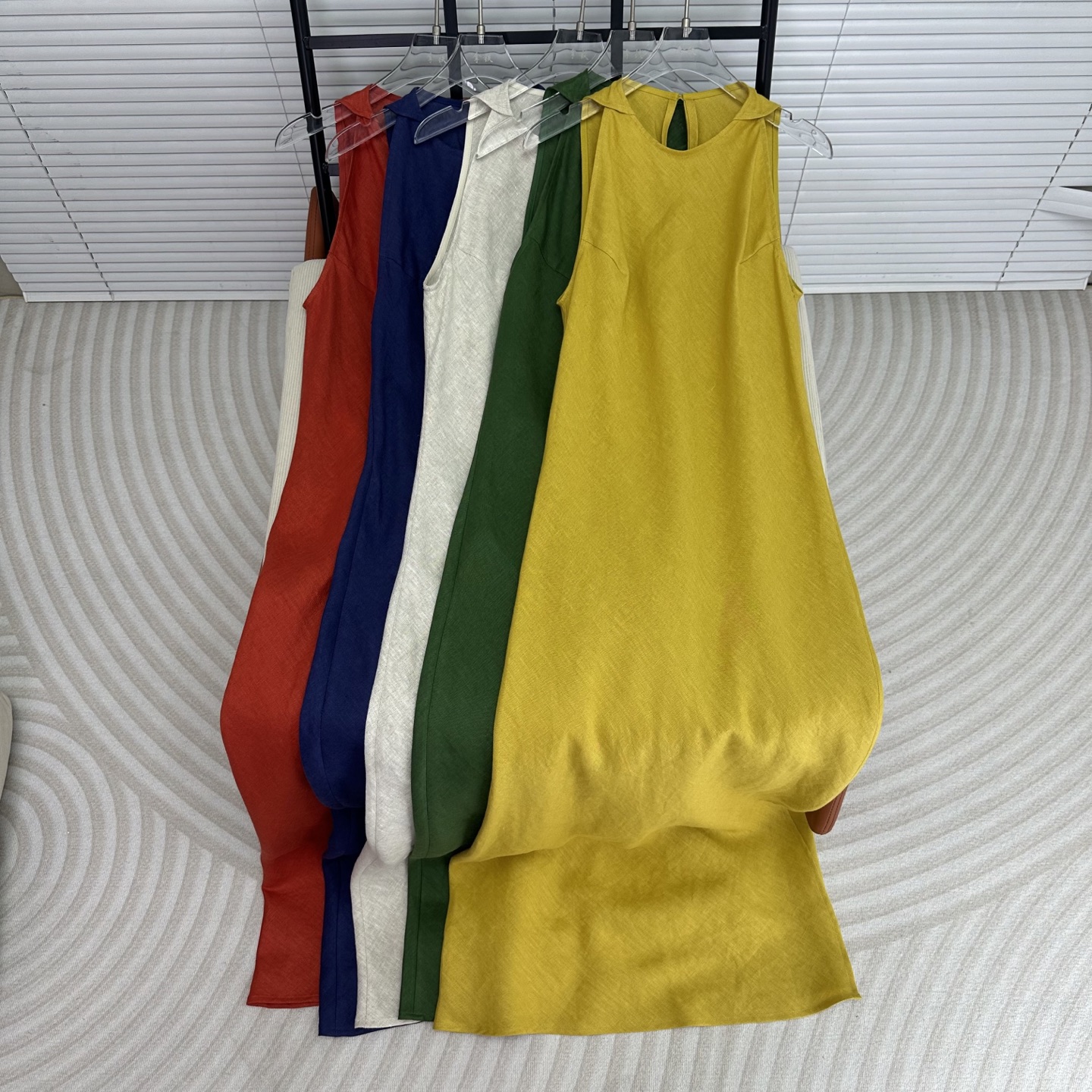 Women's Linen Sundress: Breathable, Eco-Friendly Vacation Essential - 5 Colors 2 i1745741503757 5833 0 0