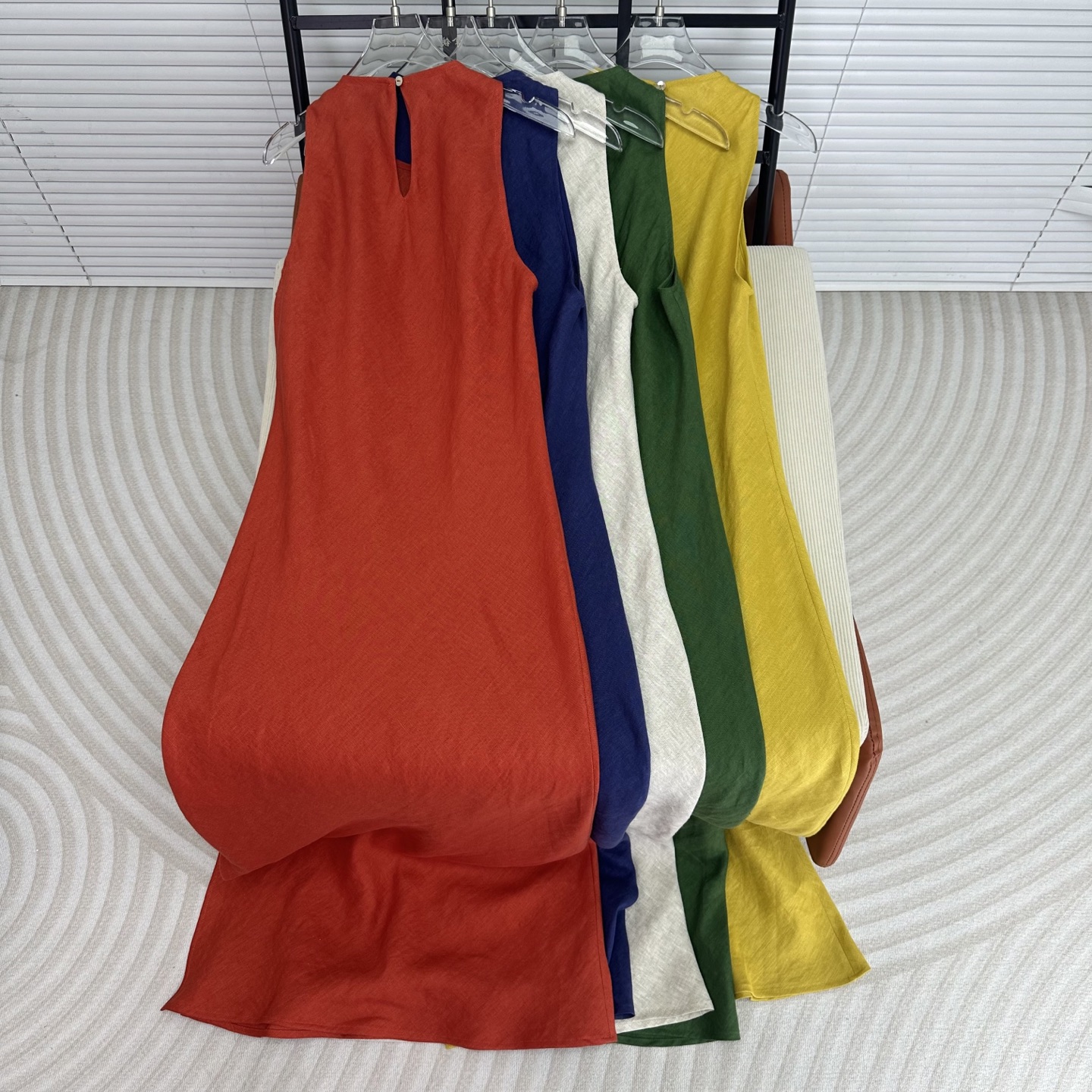Women's Linen Sundress: Breathable, Eco-Friendly Vacation Essential - 5 Colors 7 i1745741505016 4058 0 5