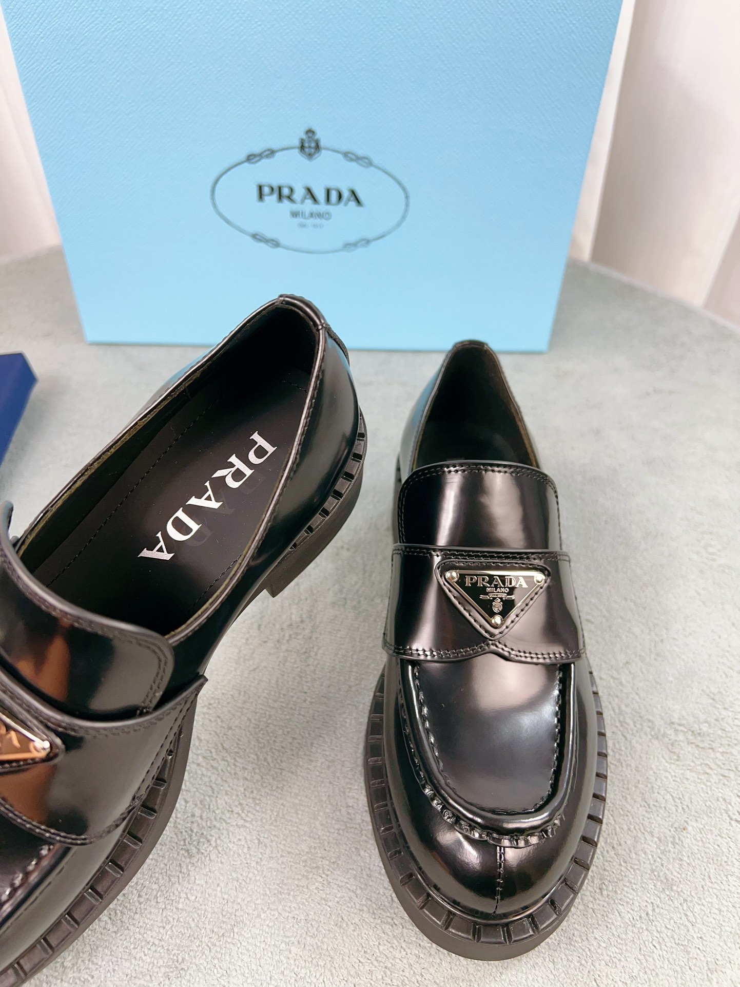 普拉达 Prada 经典高奢皮鞋鞋履高跟鞋 #DBB8100E 7
