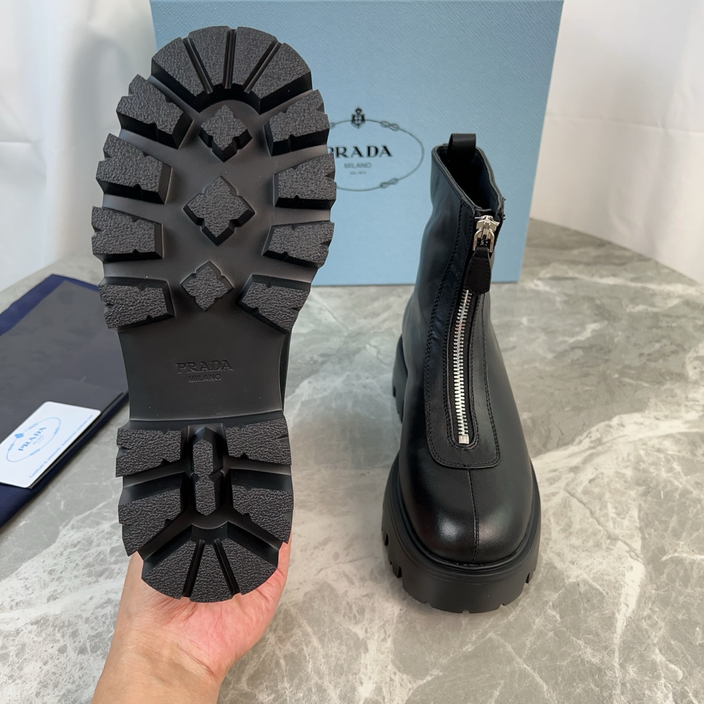 盟可睐 Moncler 高定典藏经典高奢皮具手袋托特包斜挎包女包 #5E7D5C21 9