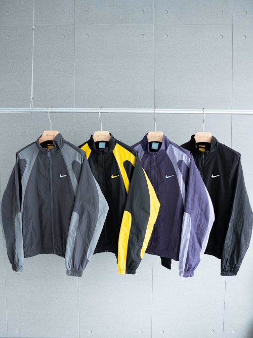Nike X Drake NOCTA Woven Jacket - Windproof, Colorblock, Unisex Design 1 Nike X Drake NOCTA Woven Jacket - Windproof, Colorblock, Unisex Design