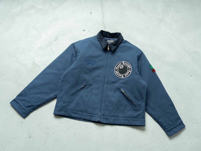 Stussy x Denim Tears Collab Jacket SS25 Logo Print Zip-Up Work Jacket 1 Stussy x Denim Tears Collab Jacket SS25 Logo Print Zip-Up Work Jacket