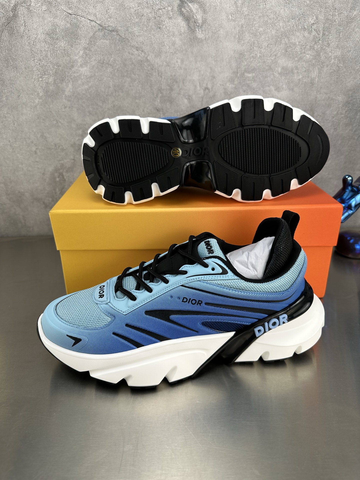 Dior B44 Blade Sneakers Couple Style, Inspired by 2000s, Blue 9 i1745219993474 3853 0 7