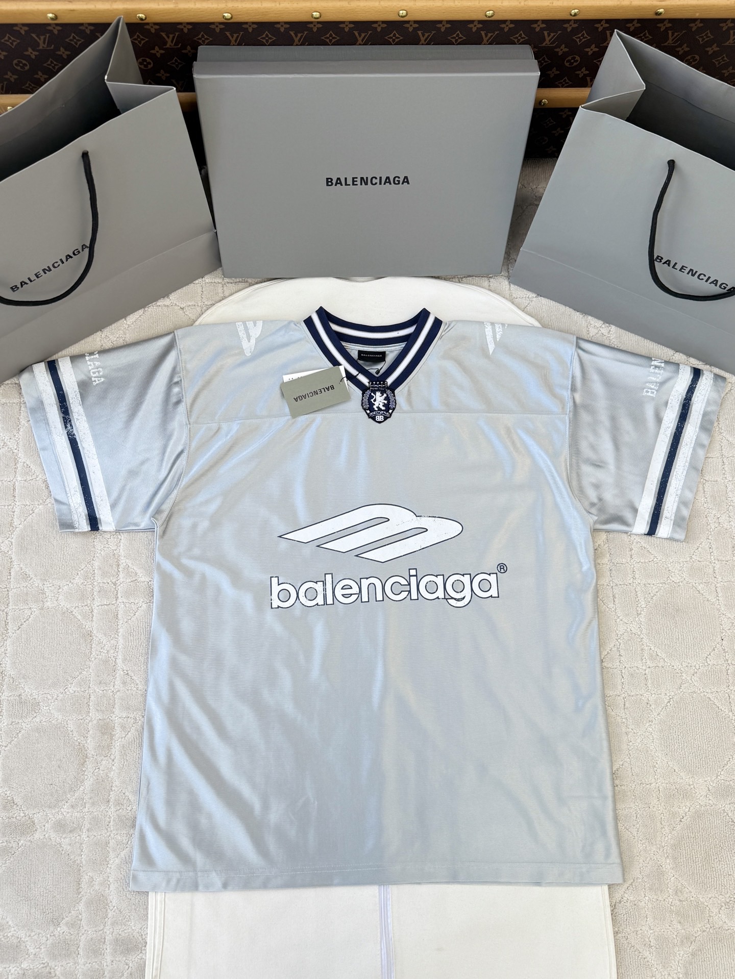 발렌시아가 2026SS 축구 반팔 티셔츠 11610 Balenciaga T Shirt