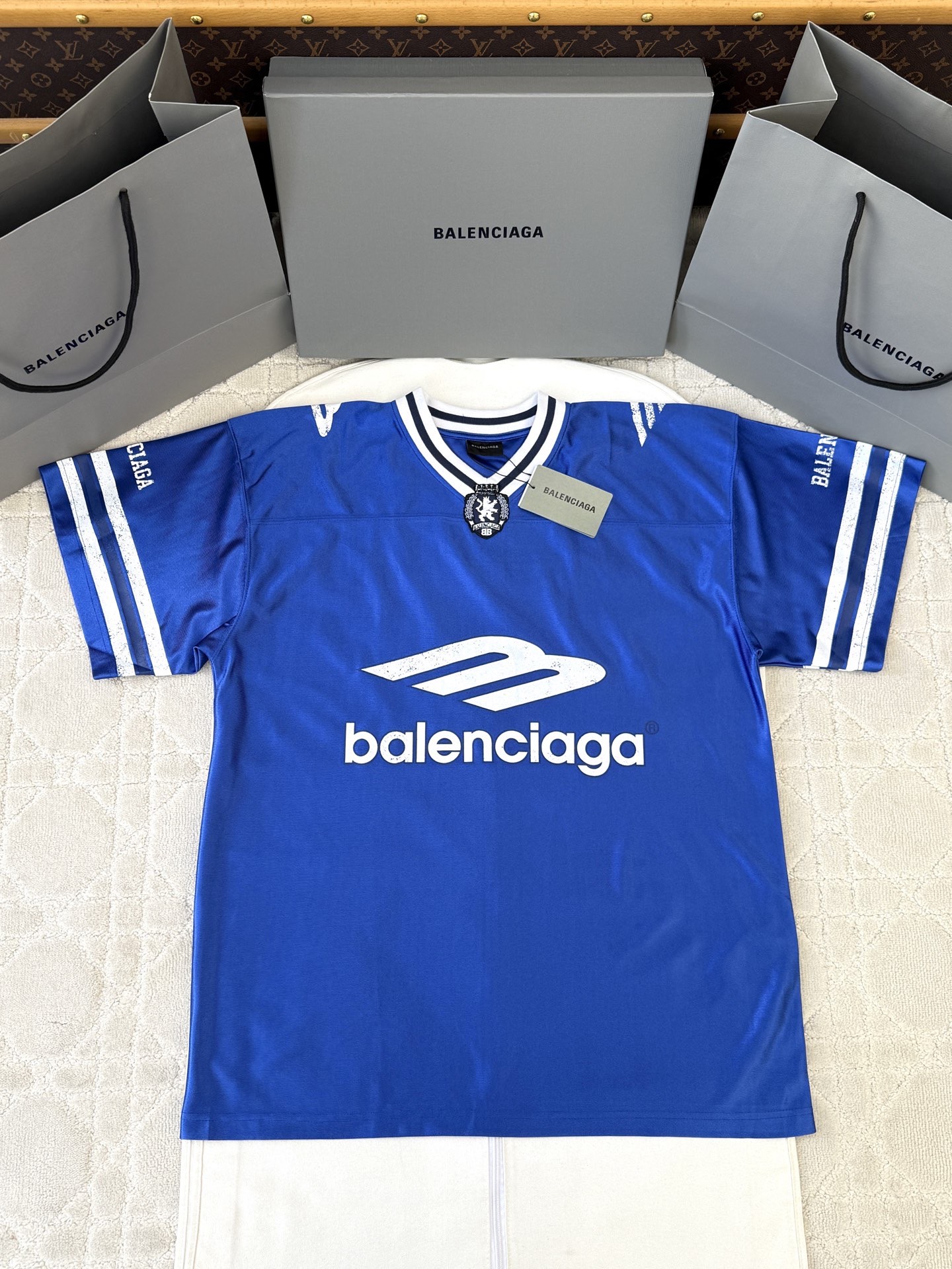 발렌시아가 2026SS 축구 반팔 티셔츠 11611 Balenciaga T Shirt