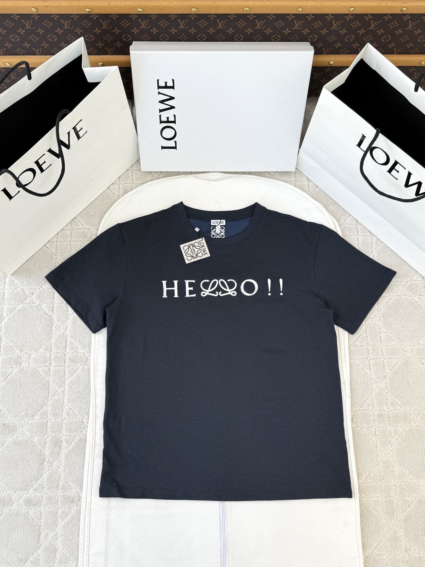 로에베 여성 크루넥 반팔 티셔츠 레플리카 11622 Loewe Women T Shirt