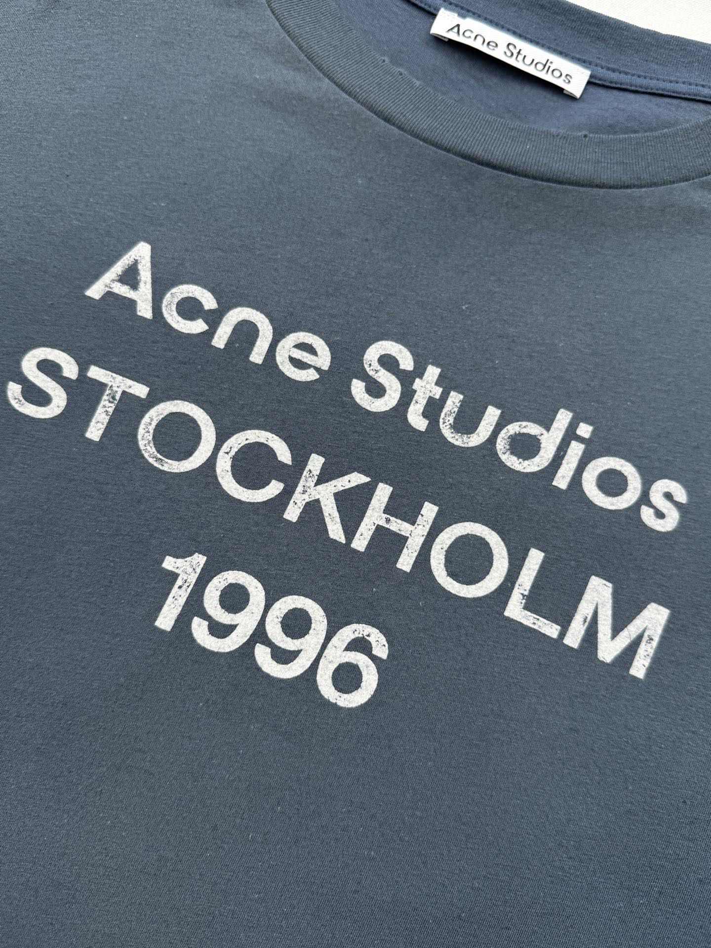 아크네스튜디오 26SS 여성 반팔 142732 Acne Studios T Shirt 상세 이미지 5