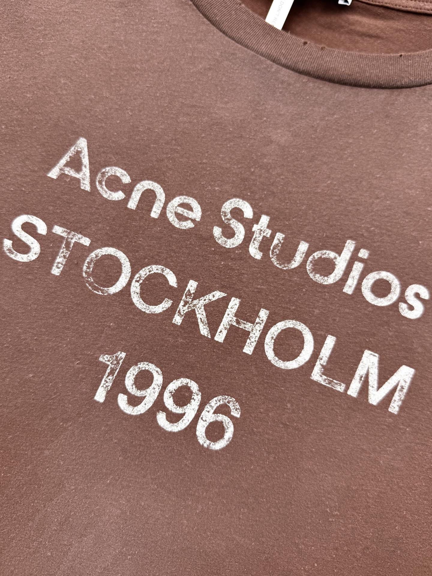 아크네스튜디오 26SS 여성 반팔 142731 Acne Studios T Shirt 상세 이미지 5