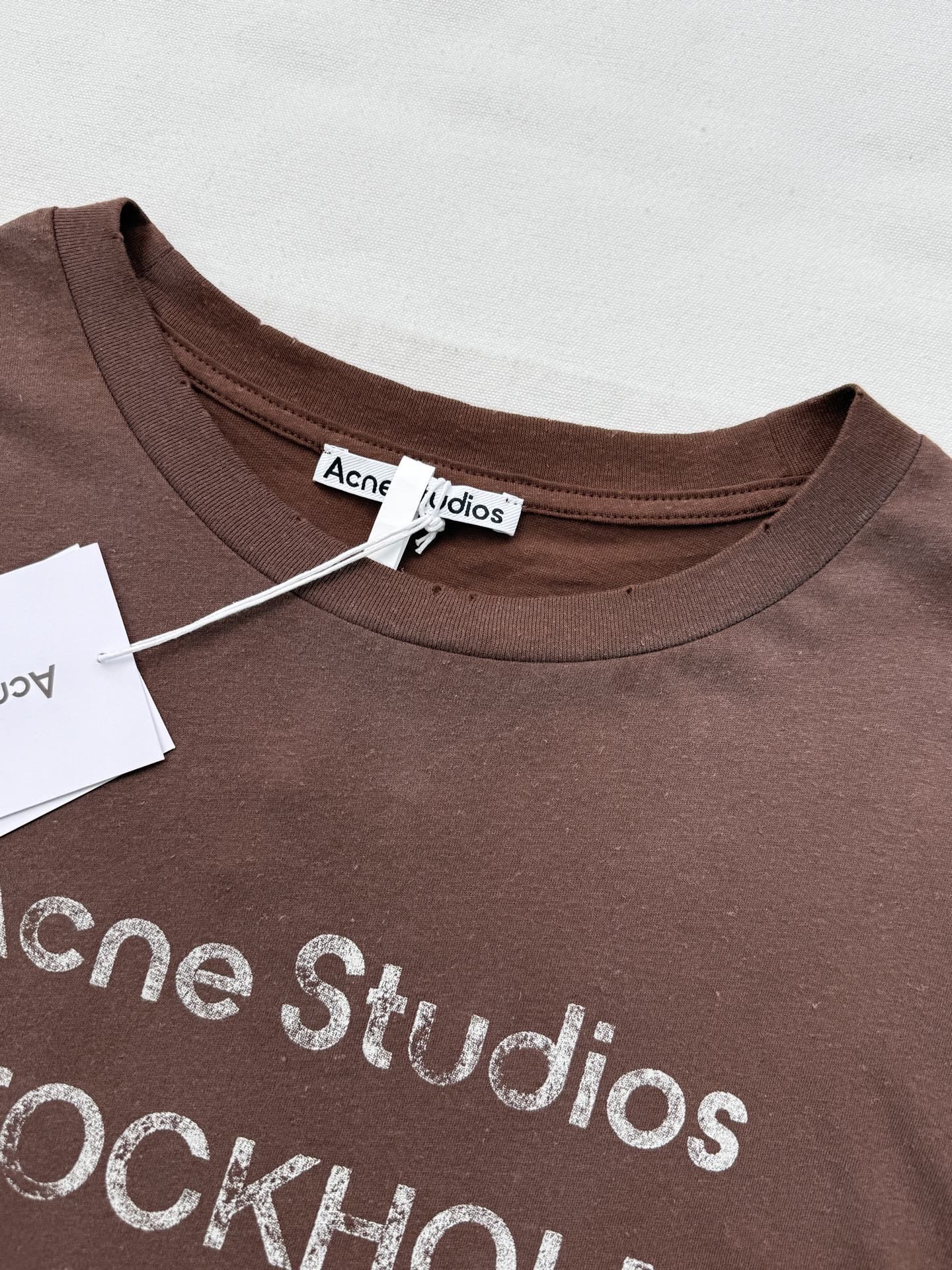 아크네스튜디오 26SS 여성 반팔 142731 Acne Studios T Shirt 상세 이미지 4