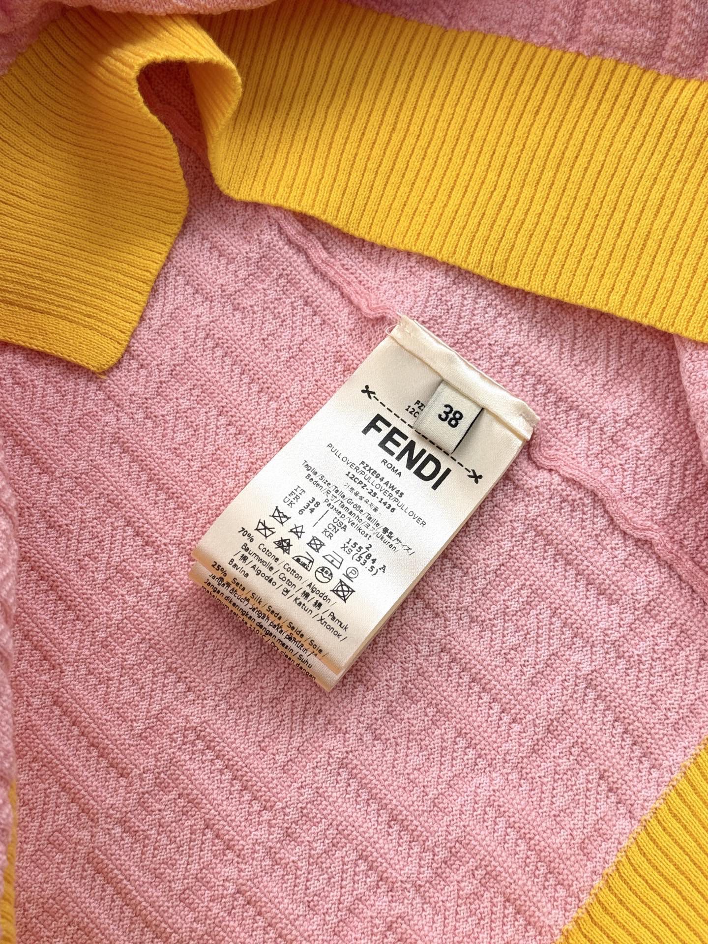 펜디 여성 반팔 142747 Fendi T Shirt 상세 이미지 9