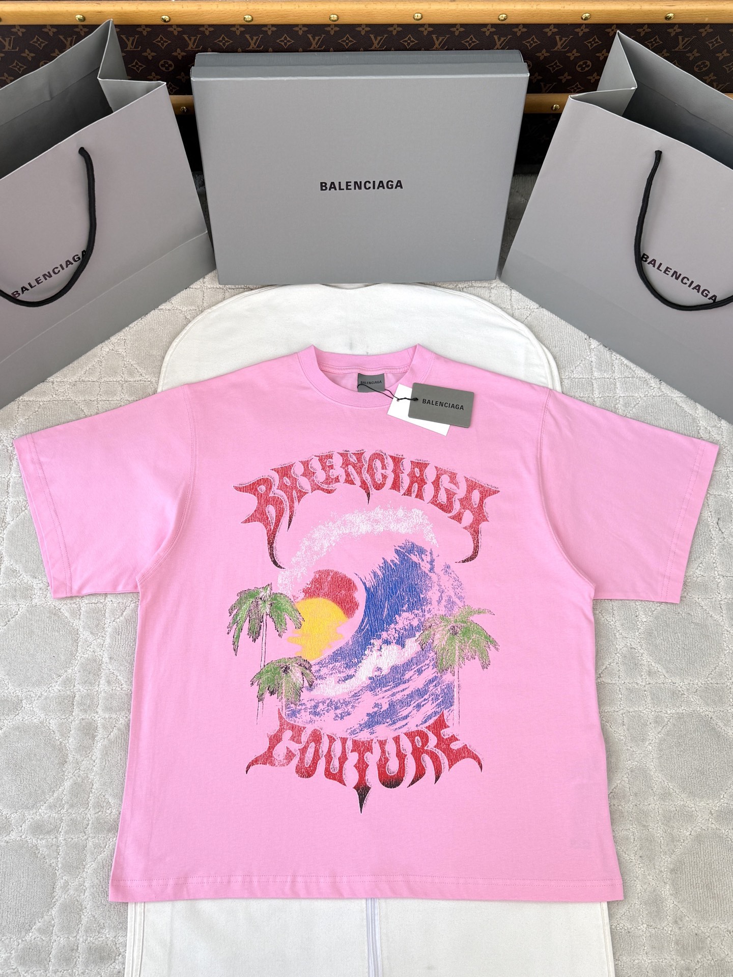 발렌시아가 남성 반팔 115350 Balenciaga T Shirt