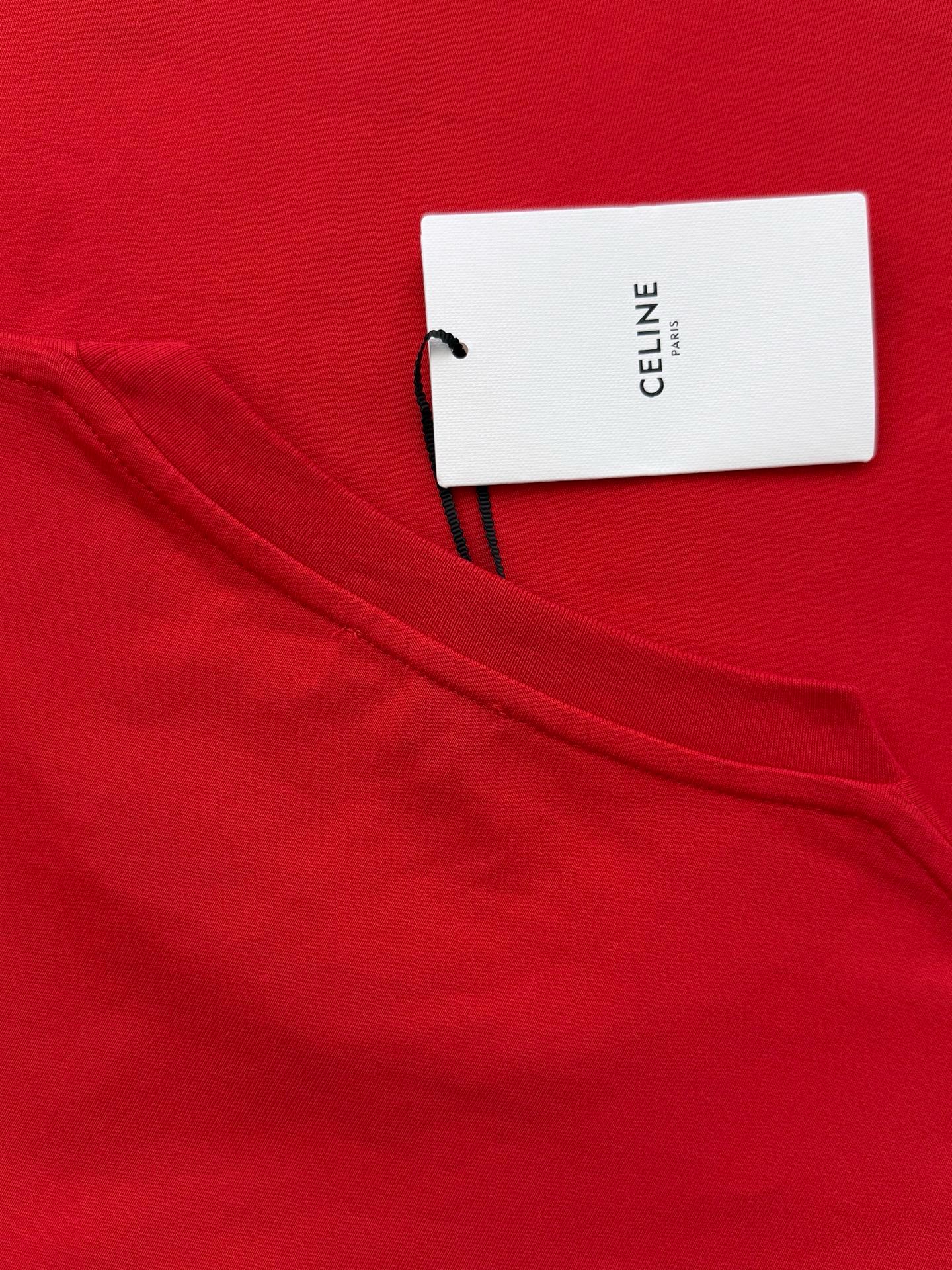 셀린느 여성 반팔 142728 Celine T Shirt 상세 이미지 8