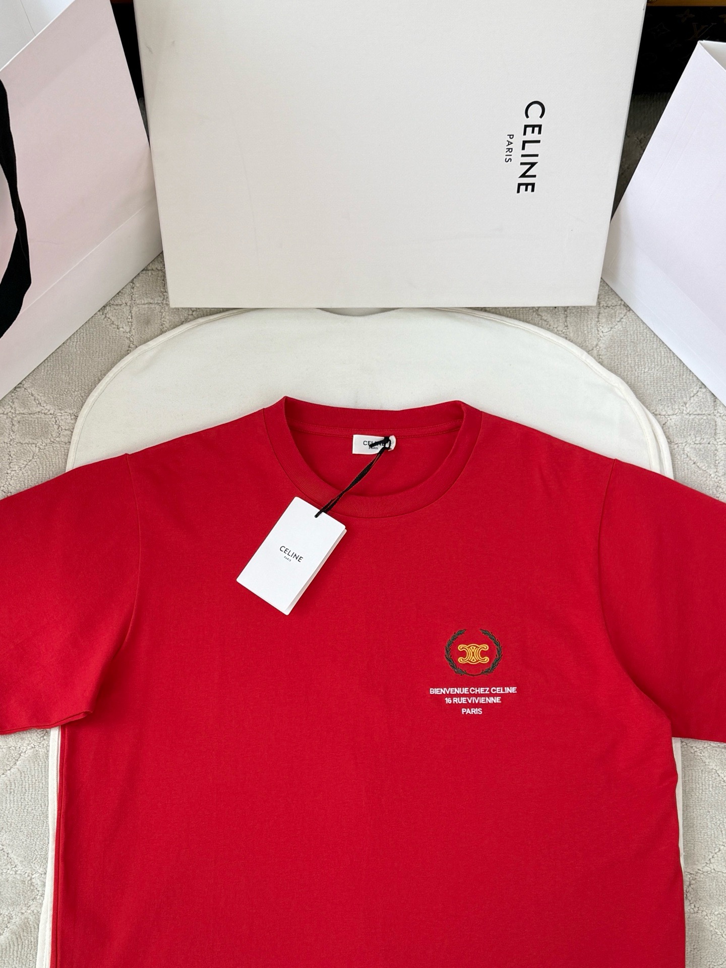 셀린느 여성 반팔 142728 Celine T Shirt 상세 이미지 4