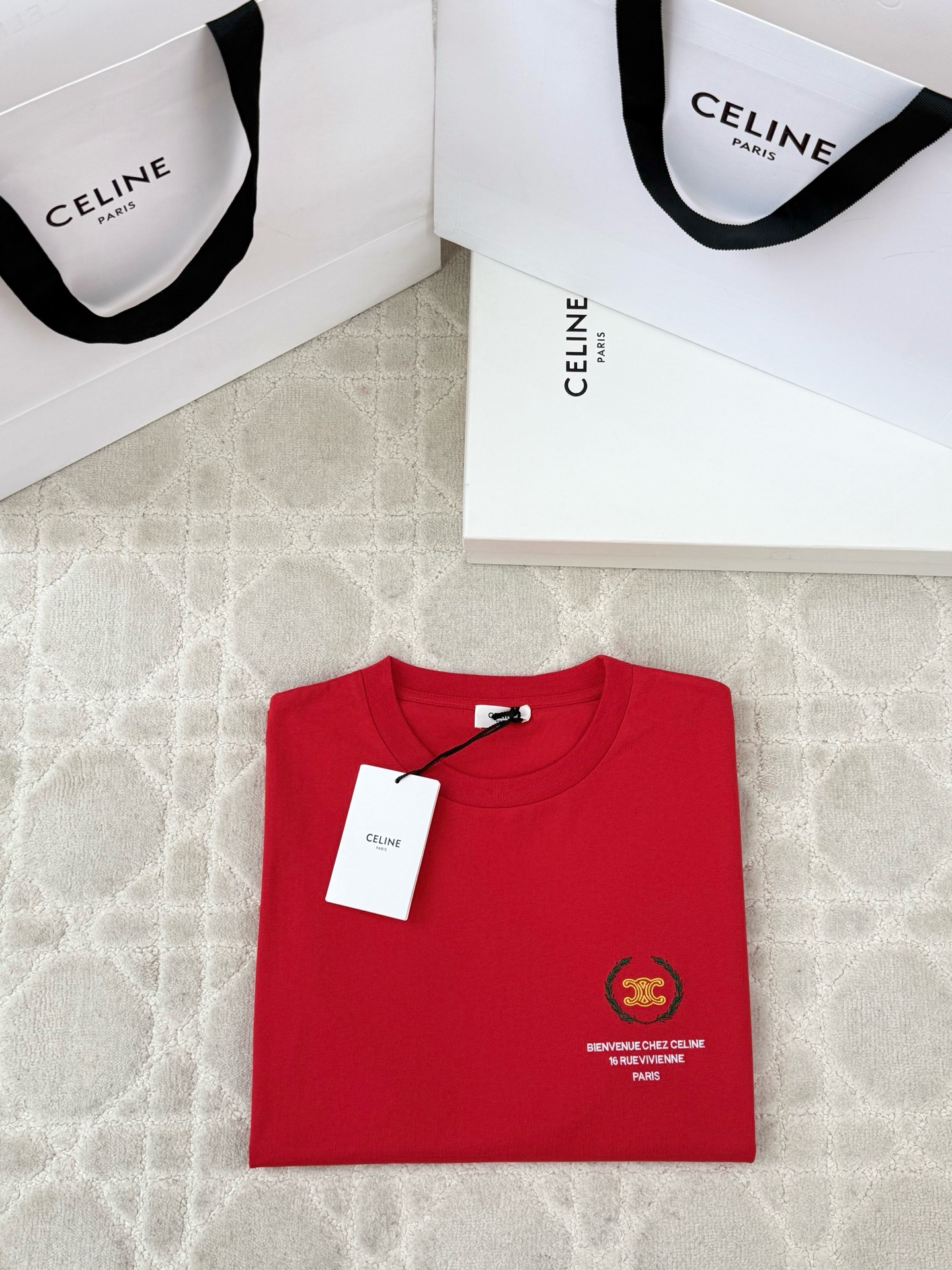셀린느 여성 반팔 142728 Celine T Shirt 상세 이미지 3