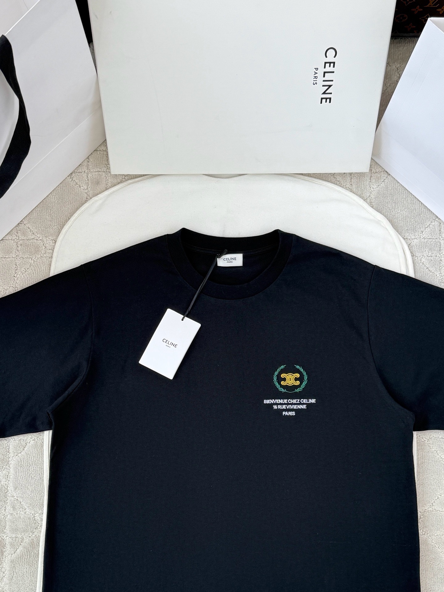 셀린느 여성 반팔 142727 Celine T Shirt 상세 이미지 4