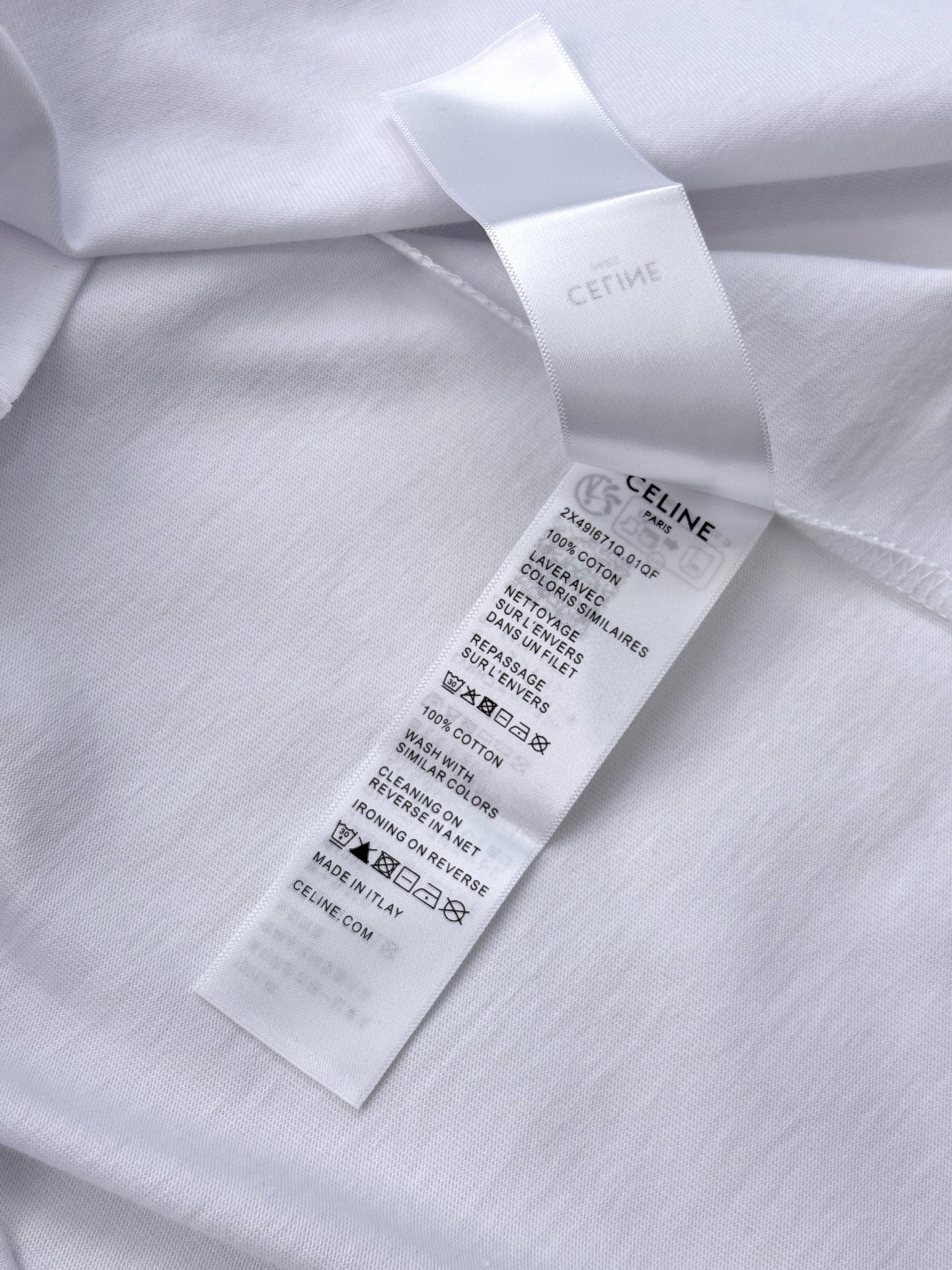 셀린느 여성 반팔 142726 Celine T Shirt 상세 이미지 9