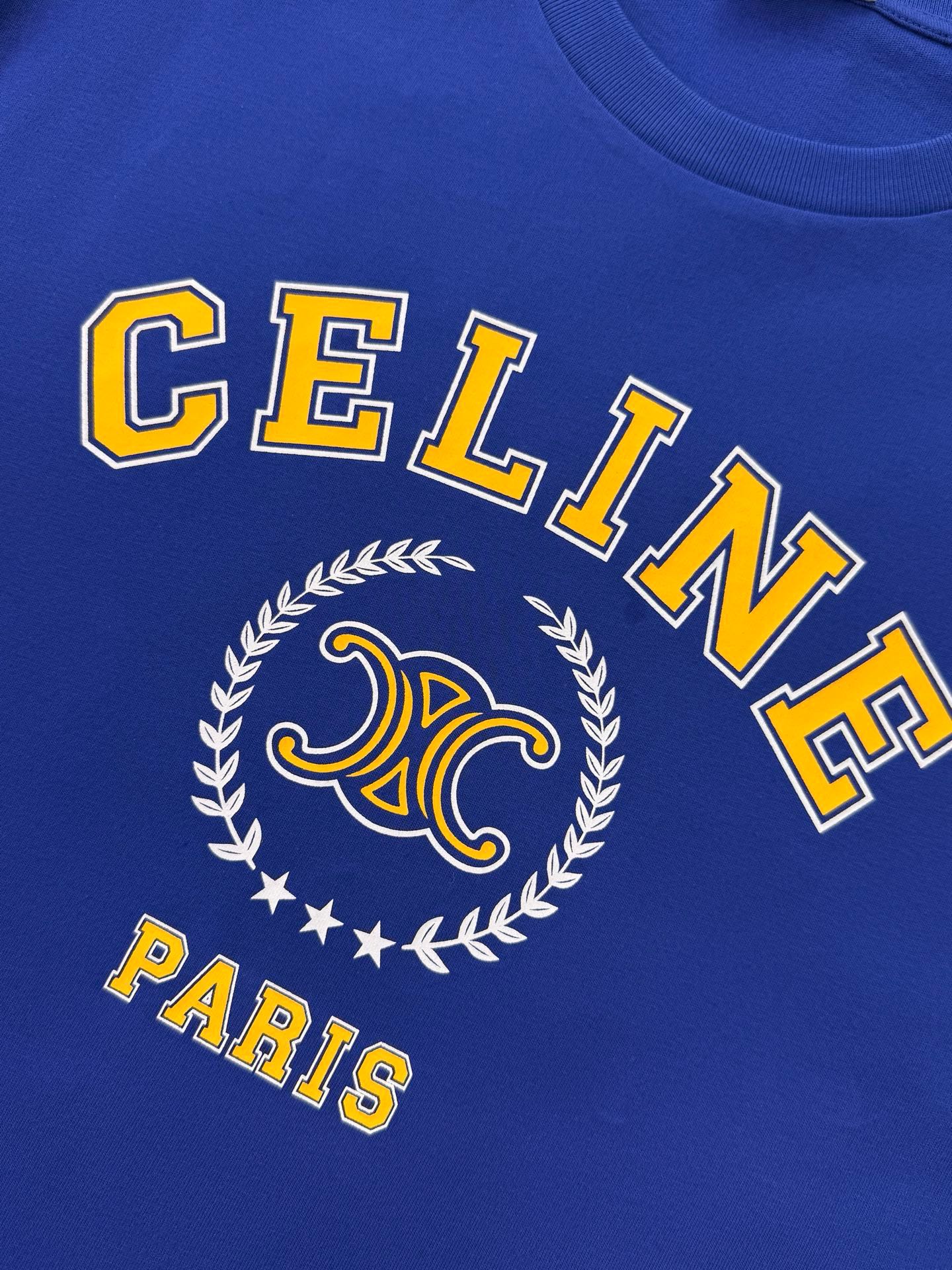 셀린느 여성 반팔 142725 Celine T Shirt 상세 이미지 6