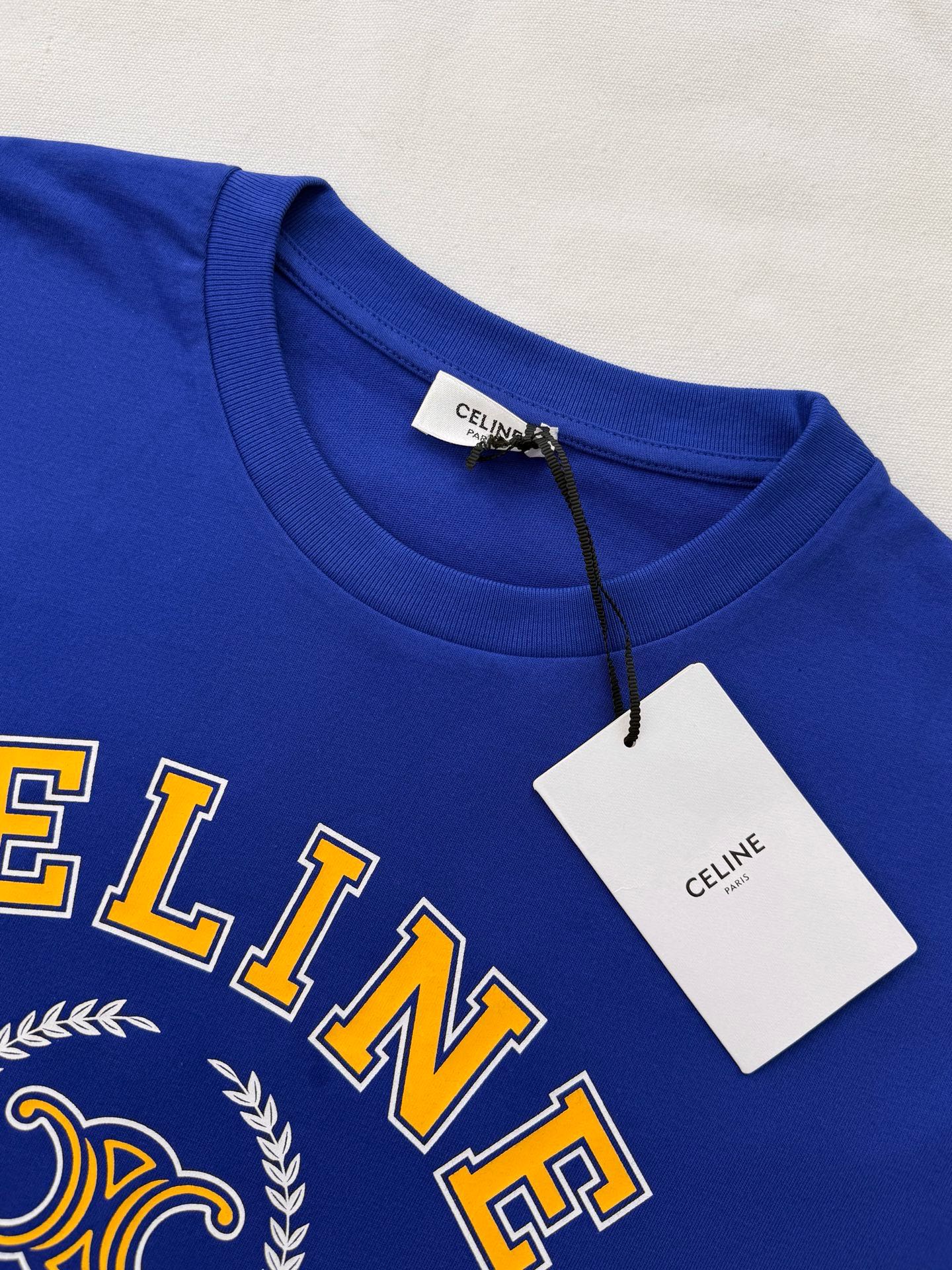 셀린느 여성 반팔 142725 Celine T Shirt 상세 이미지 5
