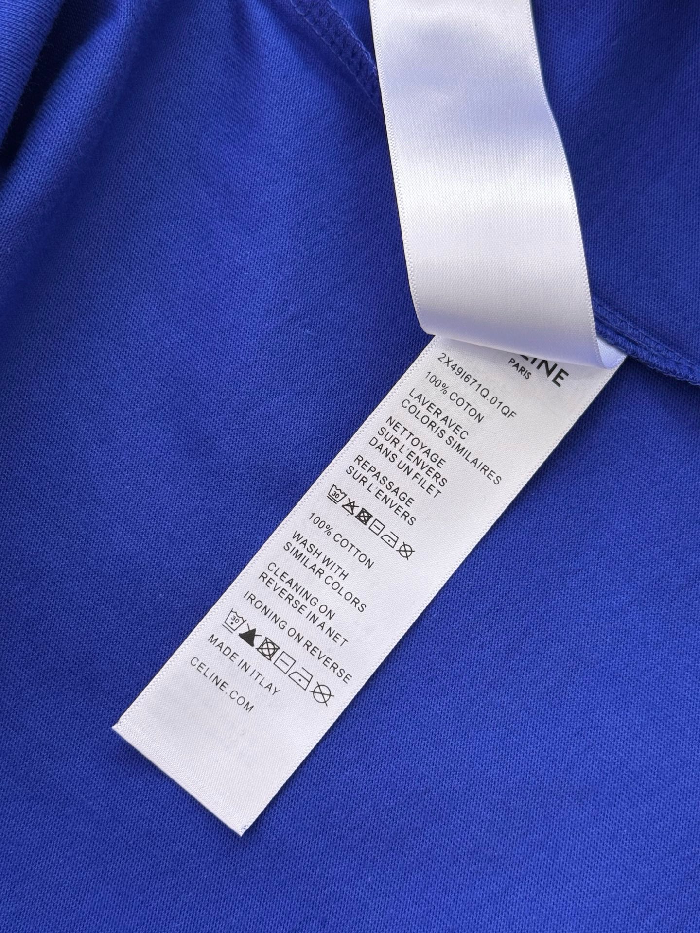 셀린느 여성 반팔 142725 Celine T Shirt 상세 이미지 9