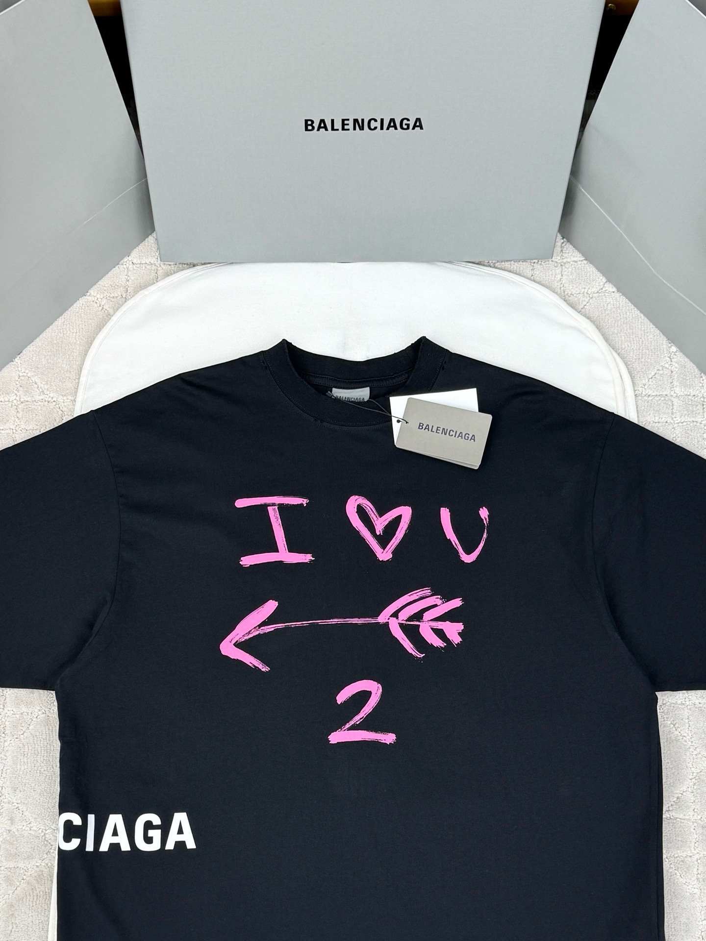 발렌시아가 여성 반팔 142721 Balenciaga T Shirt 상세 이미지 4