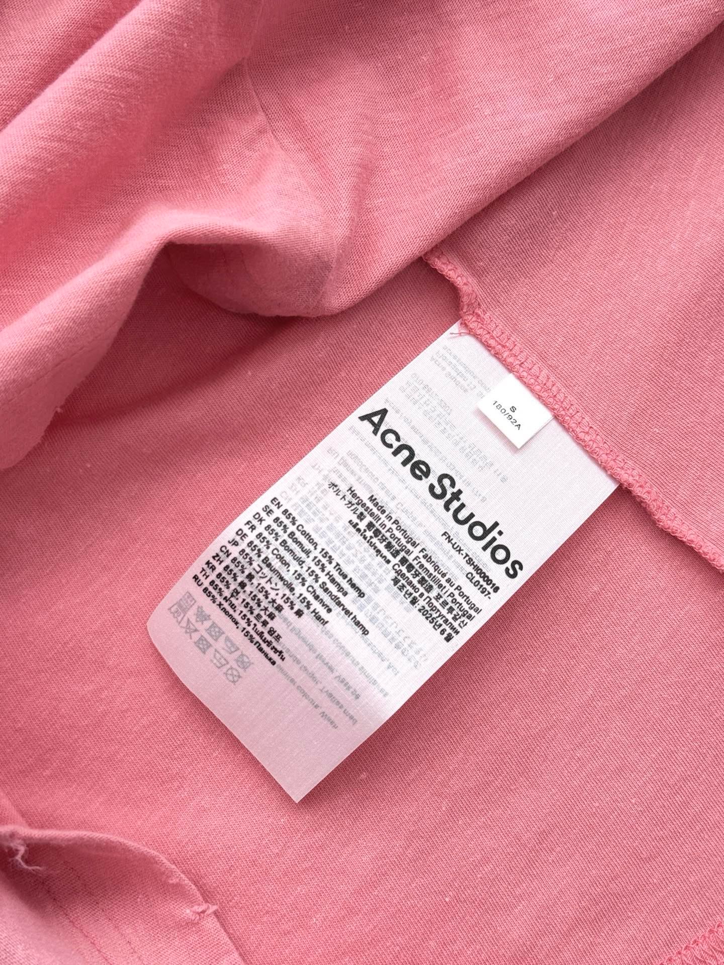 아크네스튜디오 26SS 여성 반팔 142702 Acne Studios T Shirt 상세 이미지 9
