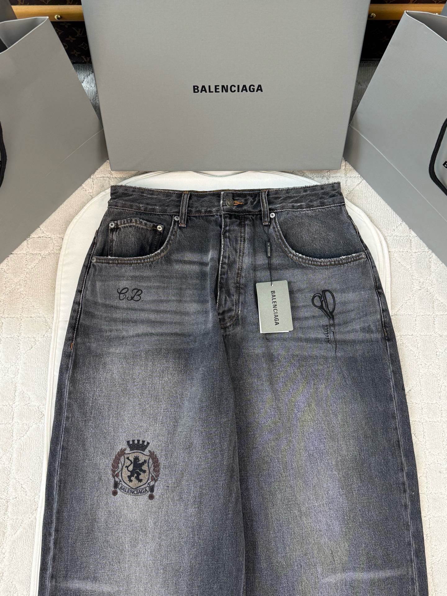 발렌시아가 여성 바지 142680 Balenciaga Pants 상세 이미지 4