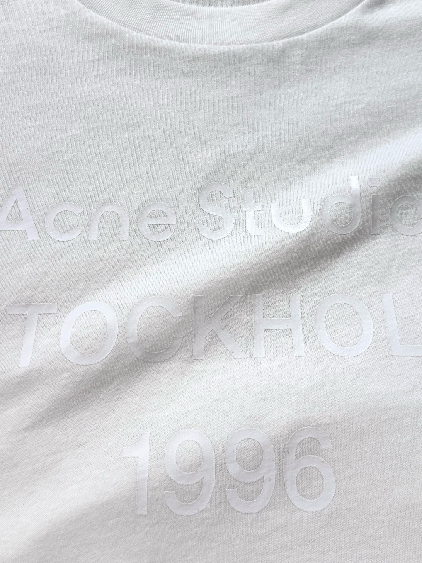 아크네스튜디오 여성 반팔 154944 Acne Studios T Shirt 상세 이미지 5