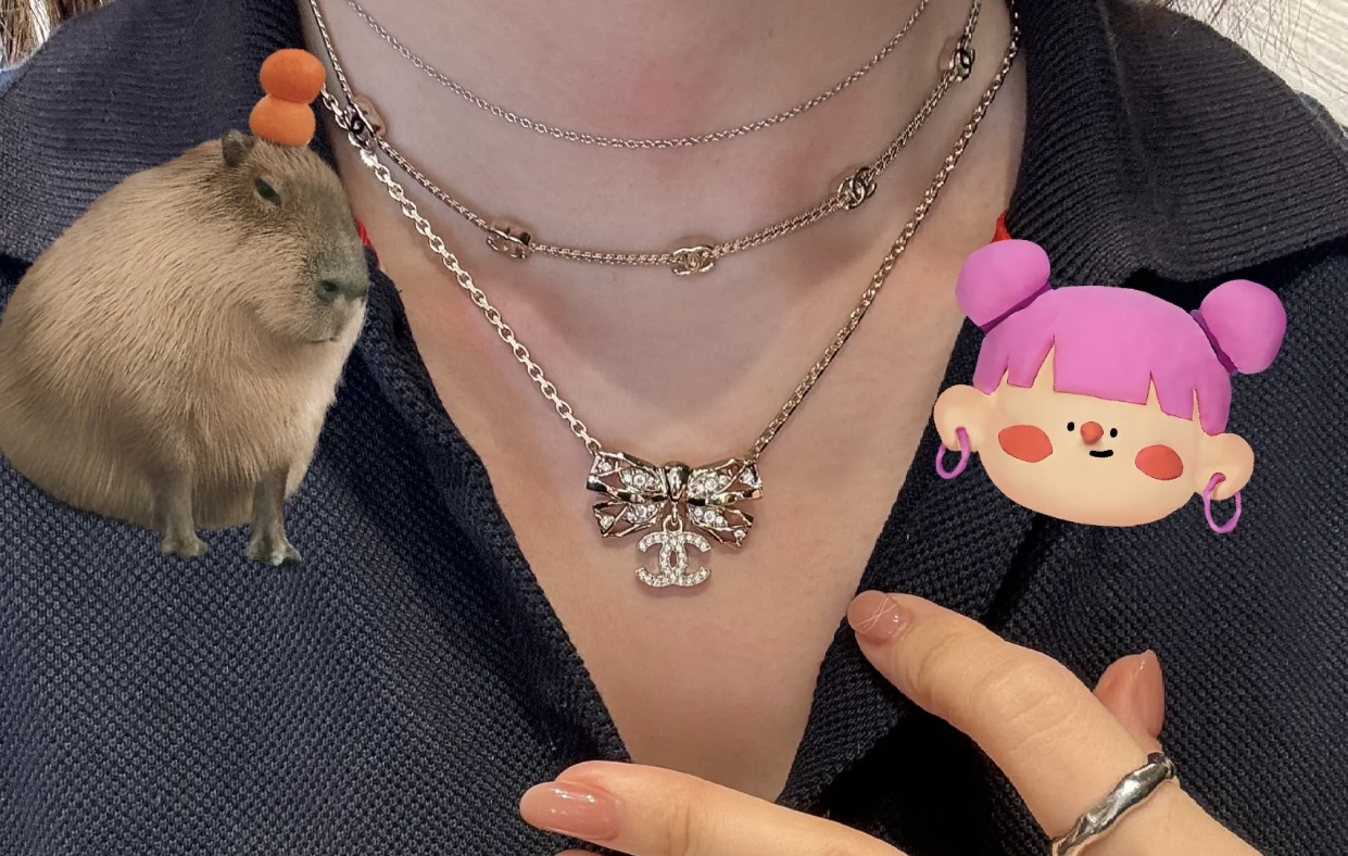 NO:104092,【We produce】【Xiaoxiang Snake Bone 5 Flowers Choker Snake Bone Necklace】, Chanel Necklace, Chanel, Necklace19860909【我们出品】【小香 蛇骨5花 choker蛇骨项链】,香奈儿项链,chanel,necklace,Jewelry