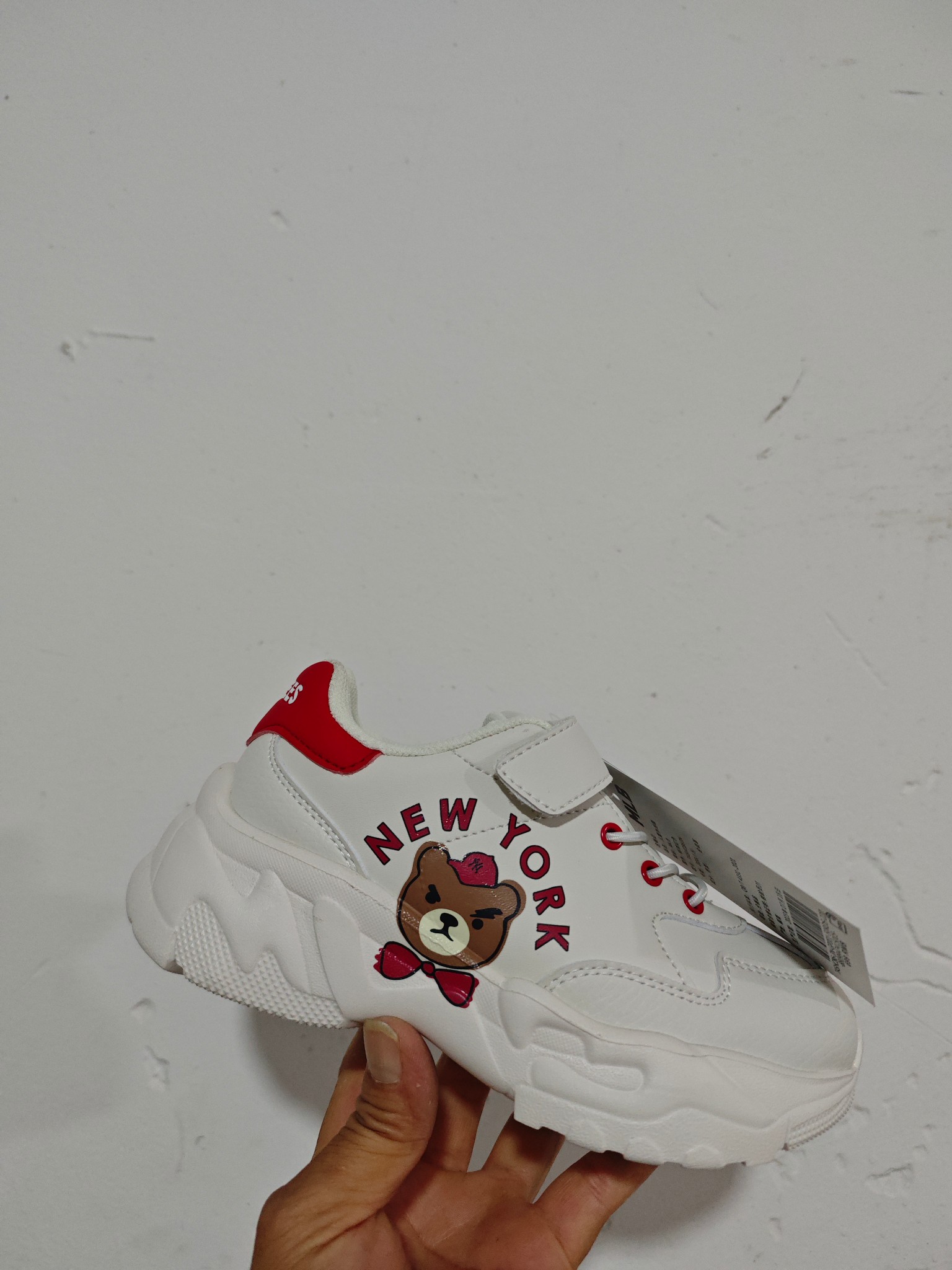 图片[2]-🏮MLB童鞋系列 👦🏼27-36中大童学生的潮流童鞋❗️潮爹潮妈追寻的单品🎁全新独立开发❗️Korea韩国SS19限定发售🇰🇷NY美国榄球洋基队限定🏈 x MLB Big Ball Chunky A Running GS厚底老爹厚底休闲运动慢跑鞋-选品中心