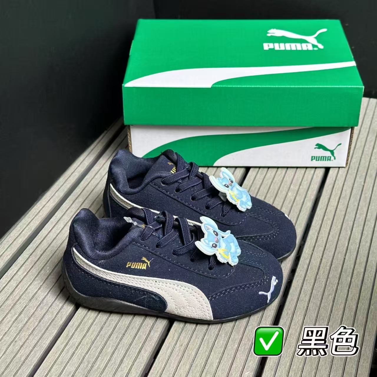 图片[3]-彪马 超好看的皮面，松紧带设计简约又大方♥ 优质皮革鞋面非常好打理，防风耐脏第一名🥇，扇形弹力鞋带一脚套穿脱超便捷👍22-37码-选品中心